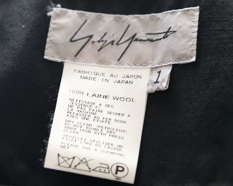 Yohji Yamamoto Yohji Yamamoto size 1 Black medium breeches pants Size US 28 / EU 44 - 7 Thumbnail