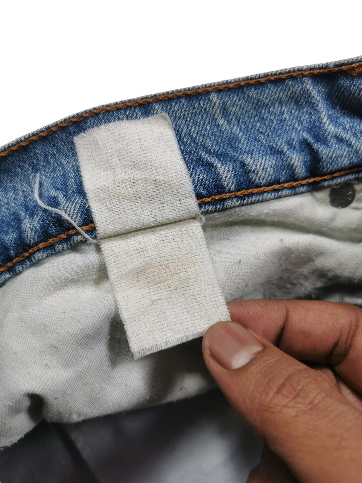 Levi's Vintage Levis 512-0217 Distressed Denim Jeans Size US 33 - 8 Thumbnail