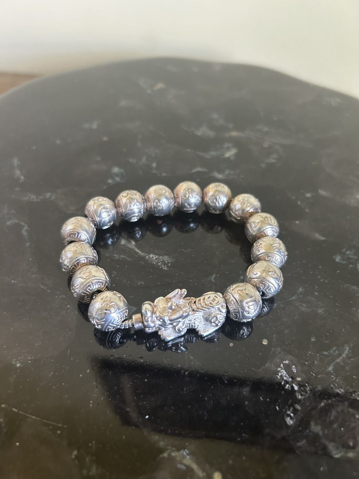 Vintage Chinese Zodiac Bracelet Antique Silver Size ONE SIZE - 1 Thumbnail