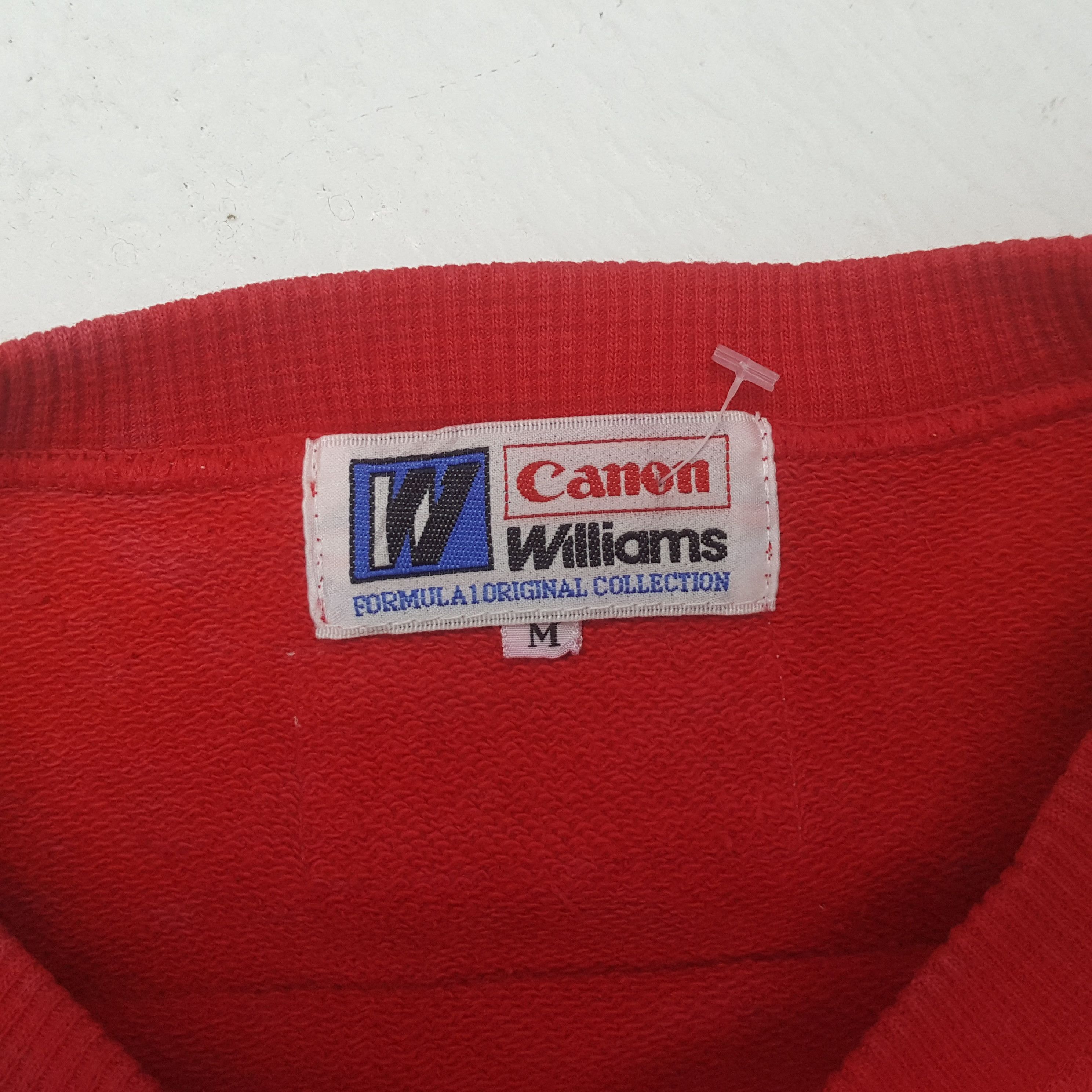 Canon CANON WILLIAMS Formula 1 Racing Spirit Sweatshirt C295N6 Size US M / EU 48-50 / 2 - 5 Thumbnail