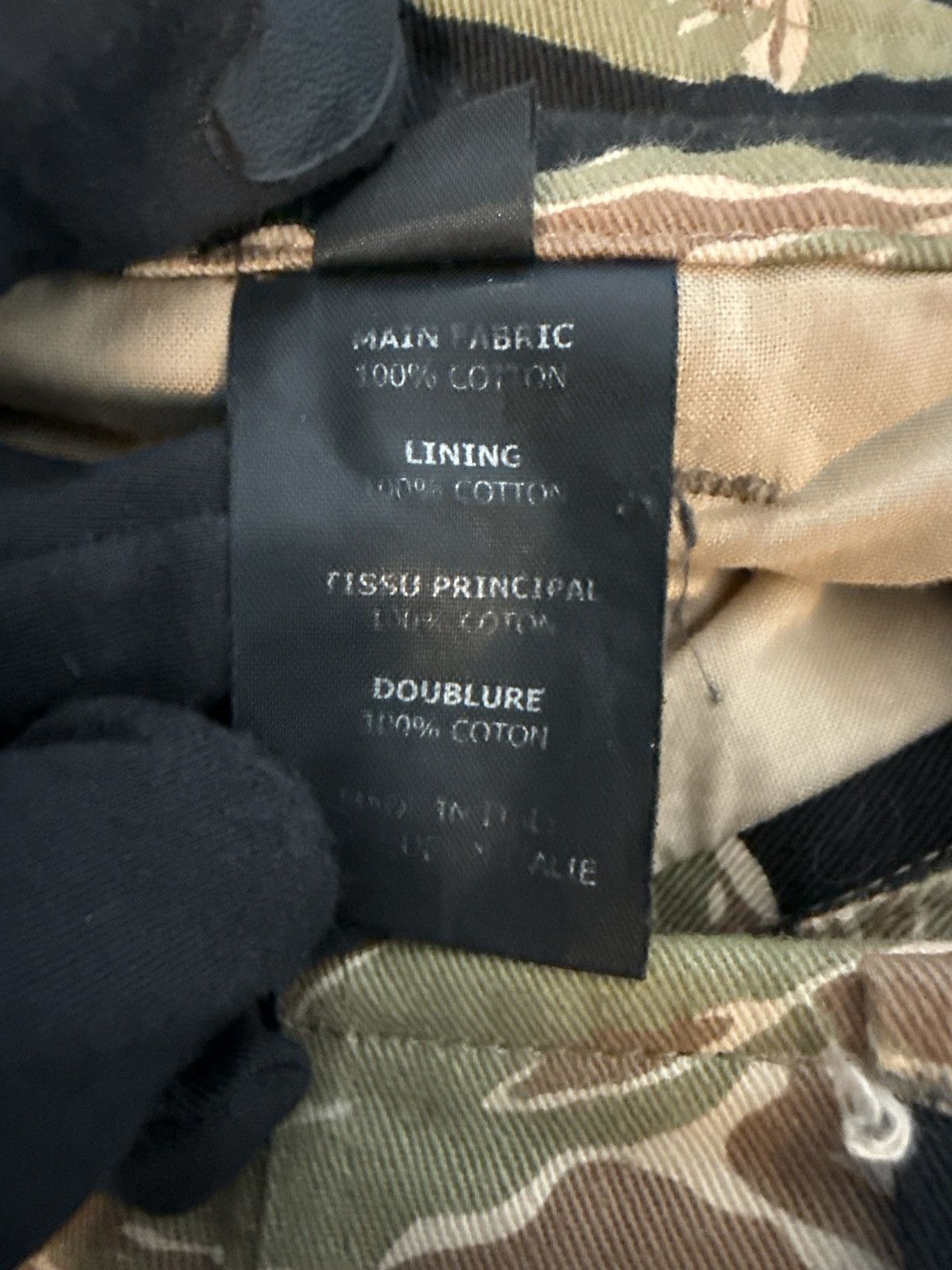 Vetements AW18 - Laser Cut Tiger Camo Cargo Pants Size US 30 / EU 46 - 6 Thumbnail