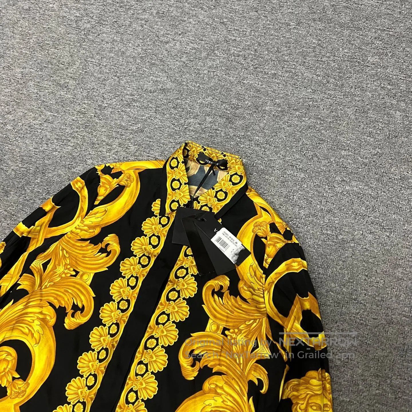 Versace Versace Baroque Medusa Print Silk Shirt. Size S / US 4 / IT 40 - 2 Thumbnail