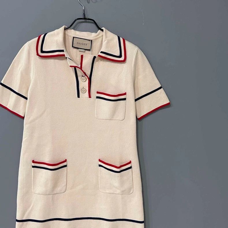Gucci MultiPocket Striped Dress by GUCCI-2505 Size S / US 4 / IT 40 - 2 Thumbnail