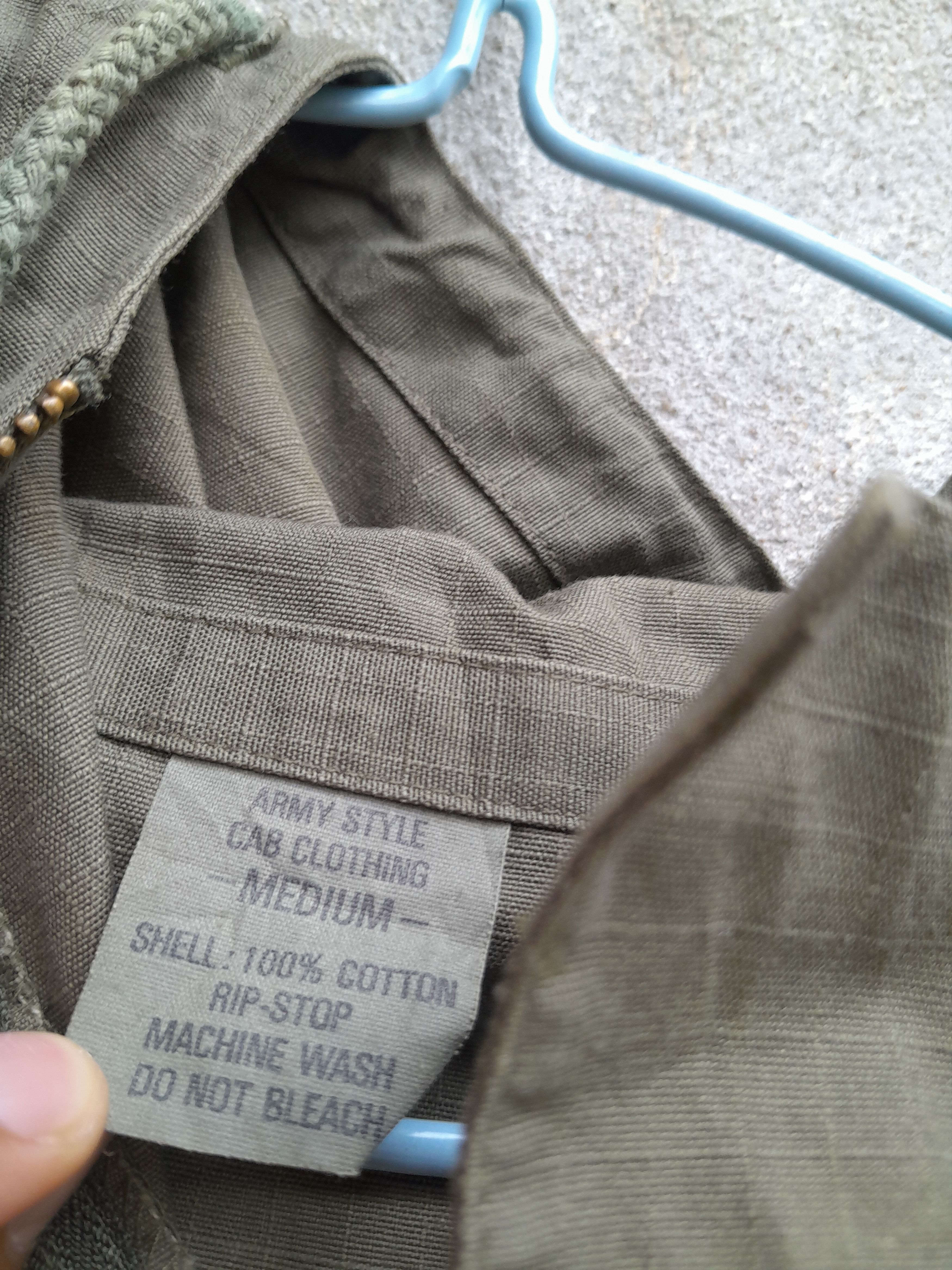 Japanese Brand CAB CLOTHING Olive Ripstop Anorak Parka Scovill Zipper Size US M / EU 48-50 / 2 - 12 Thumbnail