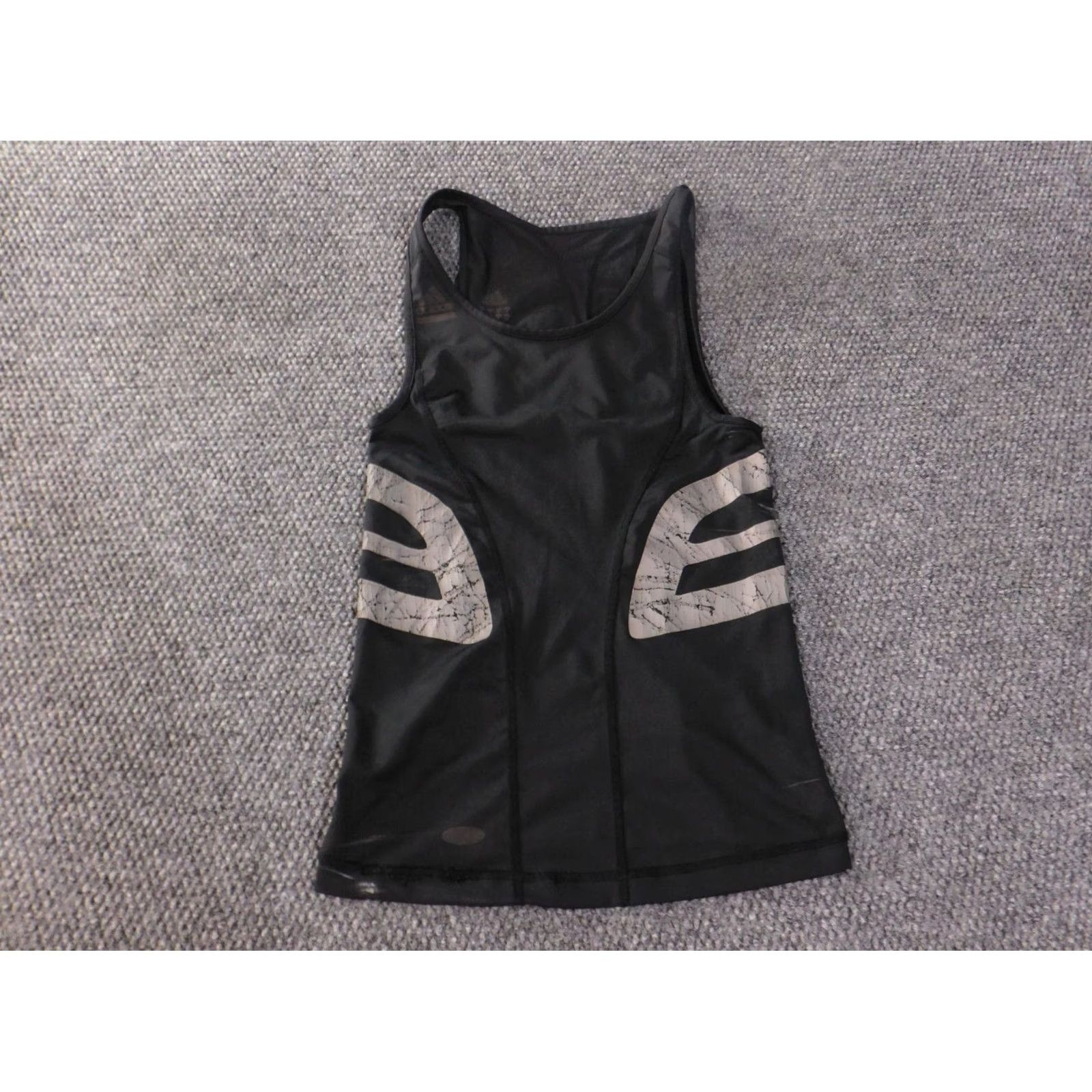 Adidas Adidas Shirt Womens M sleeveless black stretch active performance T-Shirt Pullover Athletic Run Jogging Womens Size M / US 6-8 / IT 42-44 - 5 Thumbnail