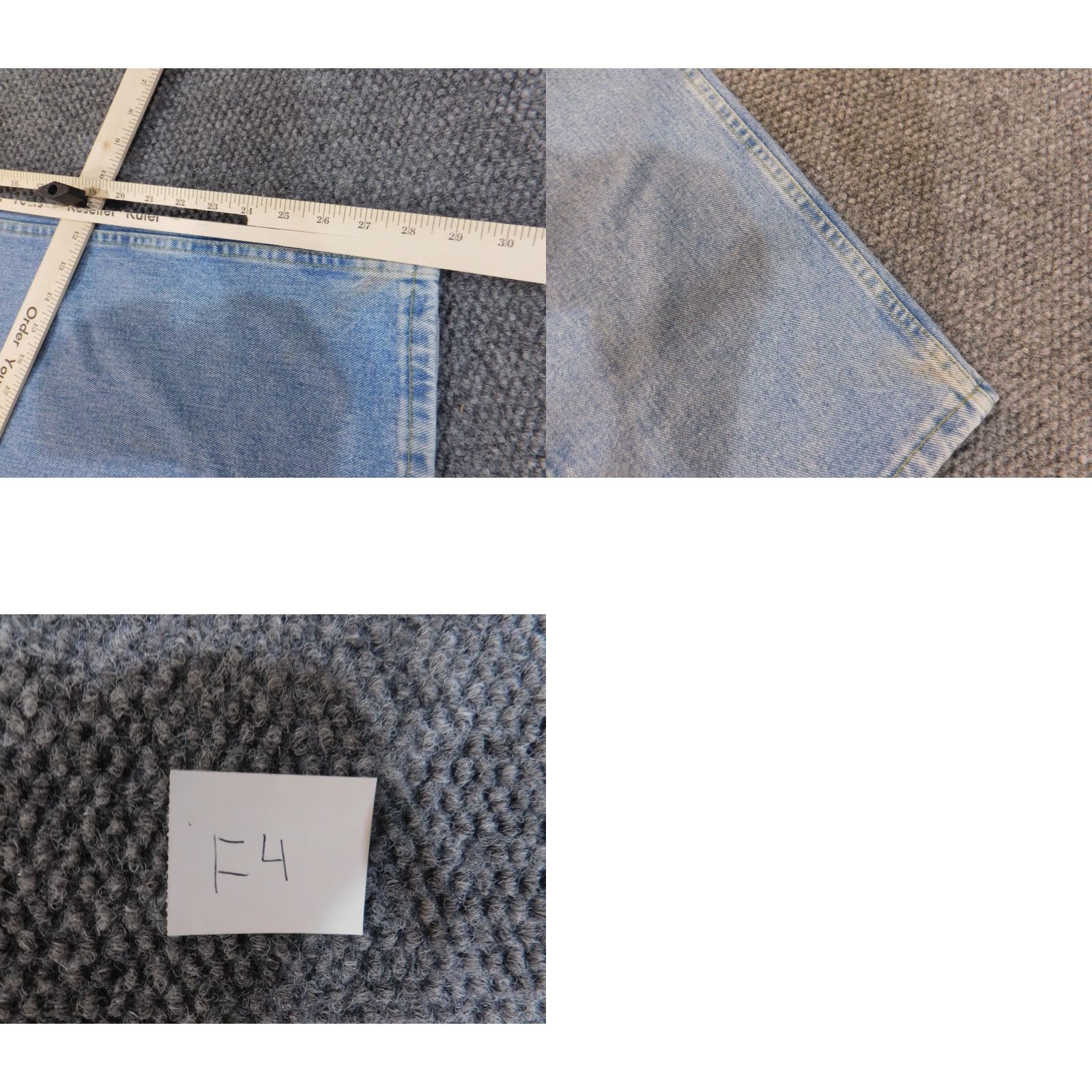 Wrangler Wrangler Jeans Mens 36x29 Blue Premium Light Wash Straight Vintage MGW20 Workwear Size US 36 / EU 52 - 9 Thumbnail
