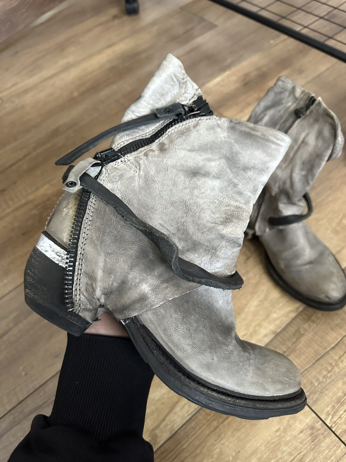 A.S.98 AS 98 Airstep Vintage High Top Boots Shoes Avant Garde Size US 5 / EU 37 - 11 Thumbnail