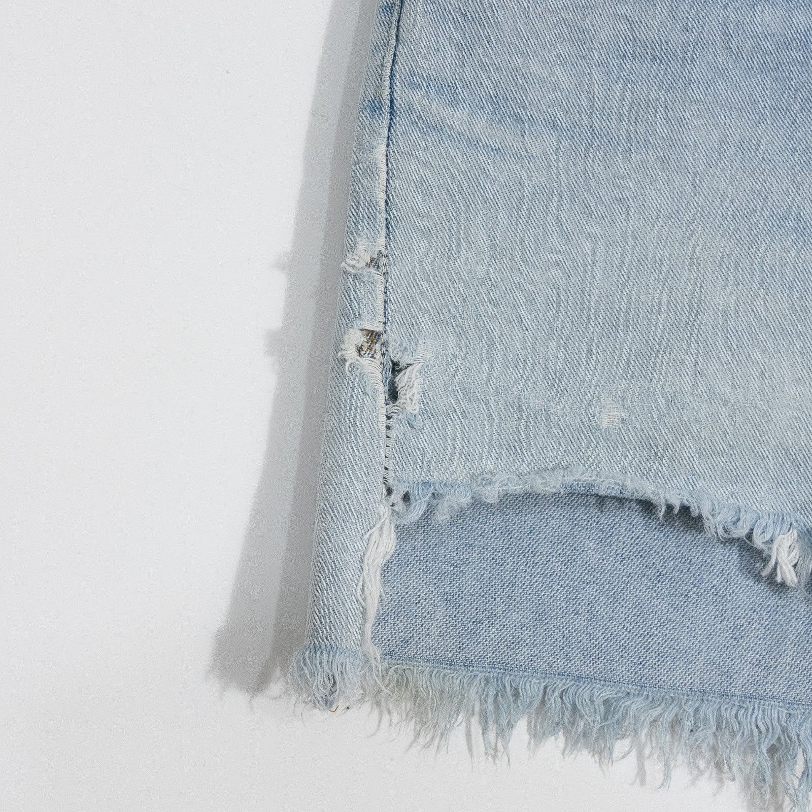 Lee Vintage 80s Lee Cutoff Jean Shorts 32 Waist - Distressed Size US 32 / EU 48 - 3 Thumbnail