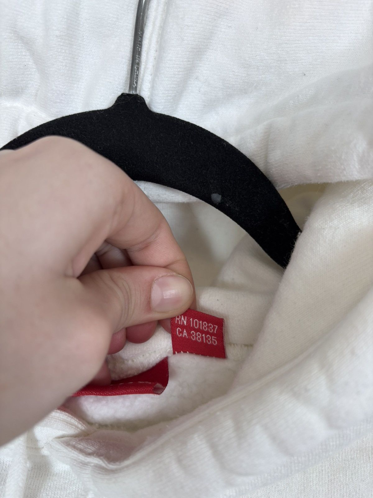 Supreme Supreme Bless The Land Of Fuck White Hoodie Sweatshirt Size US S / EU 44-46 / 1 - 15 Thumbnail