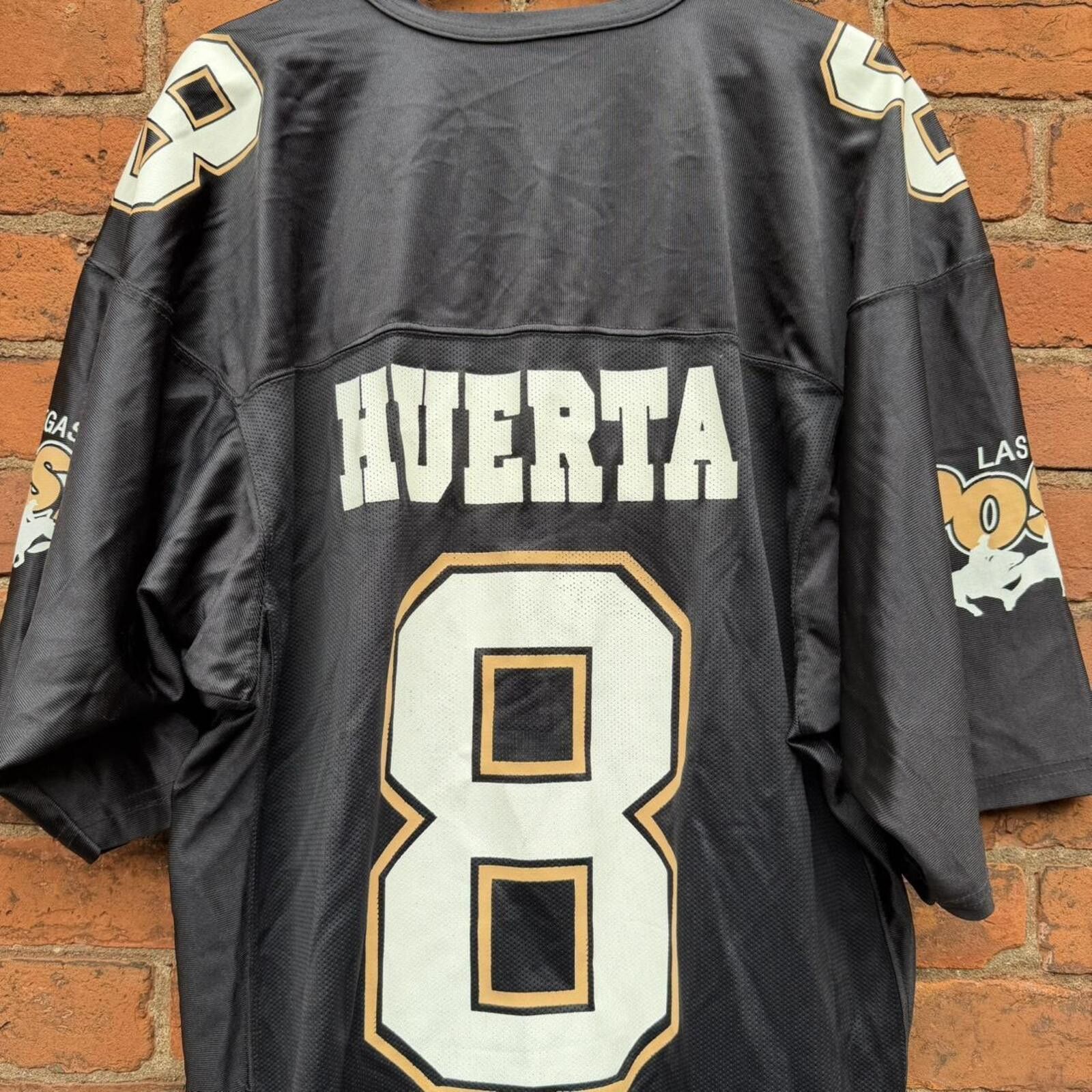 Other Vintage Las Vegas posse Carlos Huerta CFL ravens jersey 90s Size US XL / EU 56 / 4 - 4 Thumbnail