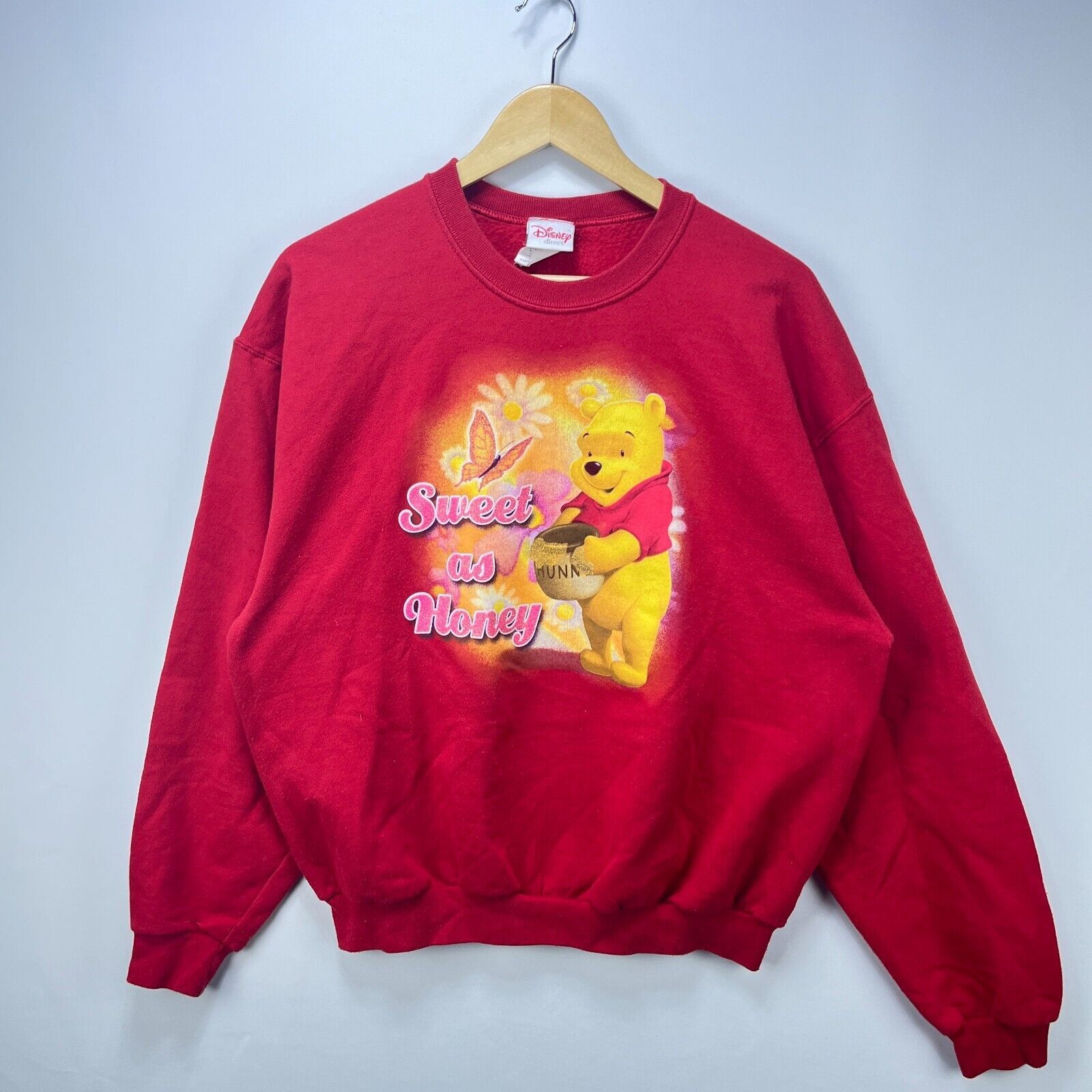Disney × Vintage Vintage '90s Disney Winnie the Pooh Sweatshirt Large Size US L / EU 52-54 / 3 - 1 Thumbnail