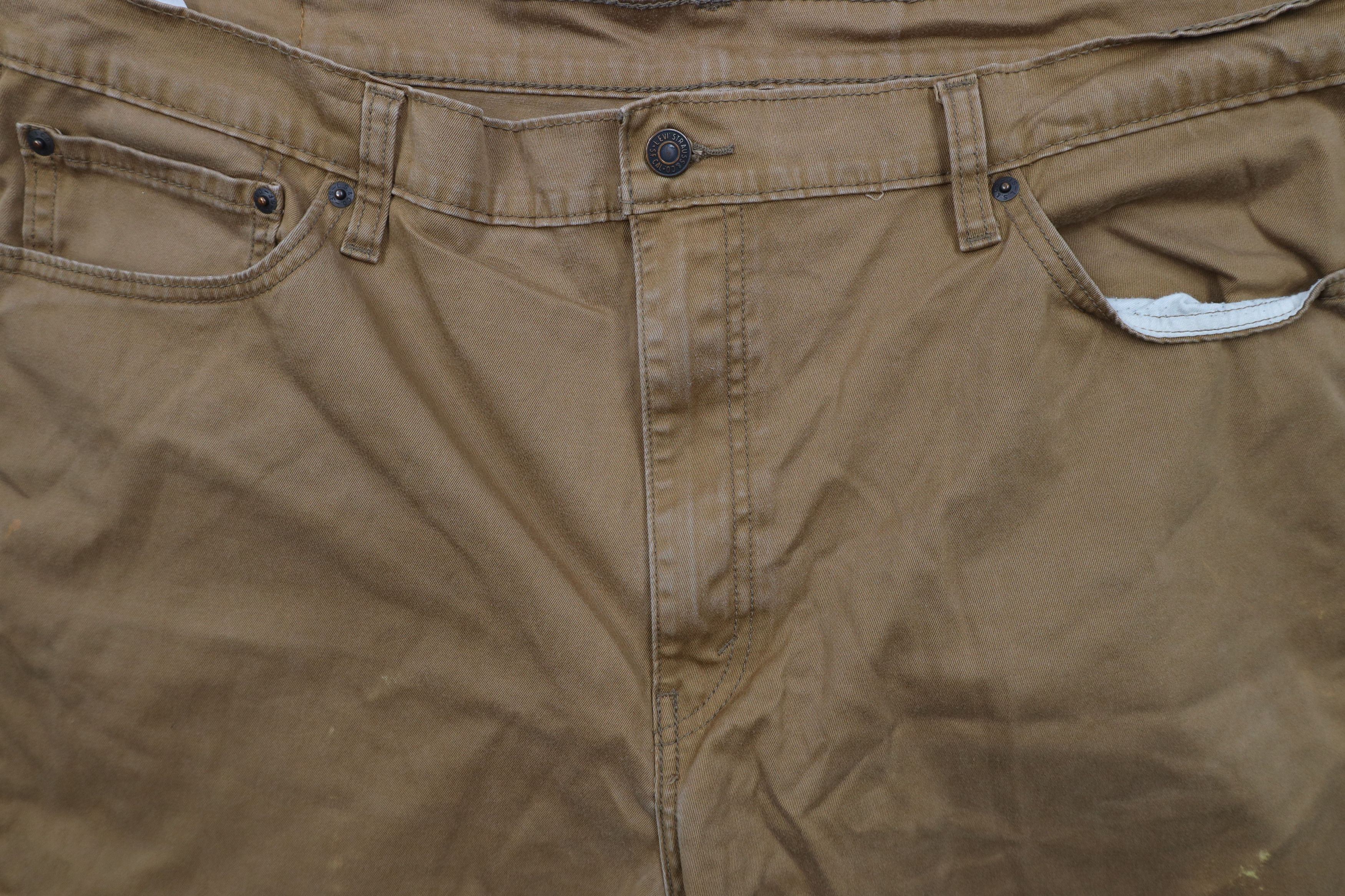 Levi's × Vintage Vintage Y2K Levis 541 Stretch Athletic Fit Pants Brown Size US 42 / EU 58 - 8 Thumbnail