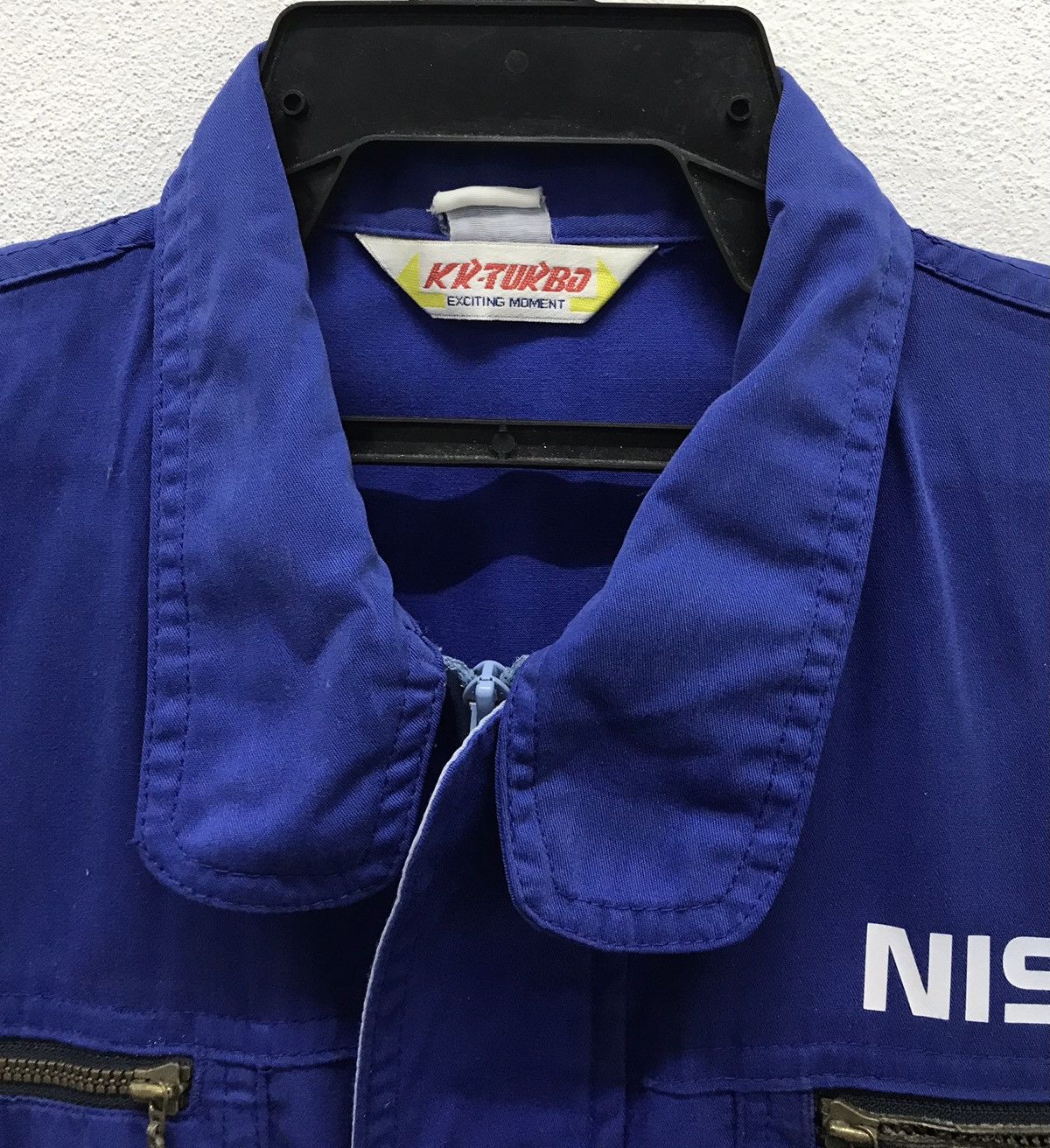 Japanese Brand × Vintage Vintage KK-Turbo Nissan Overall Size US 37 - 3 Thumbnail