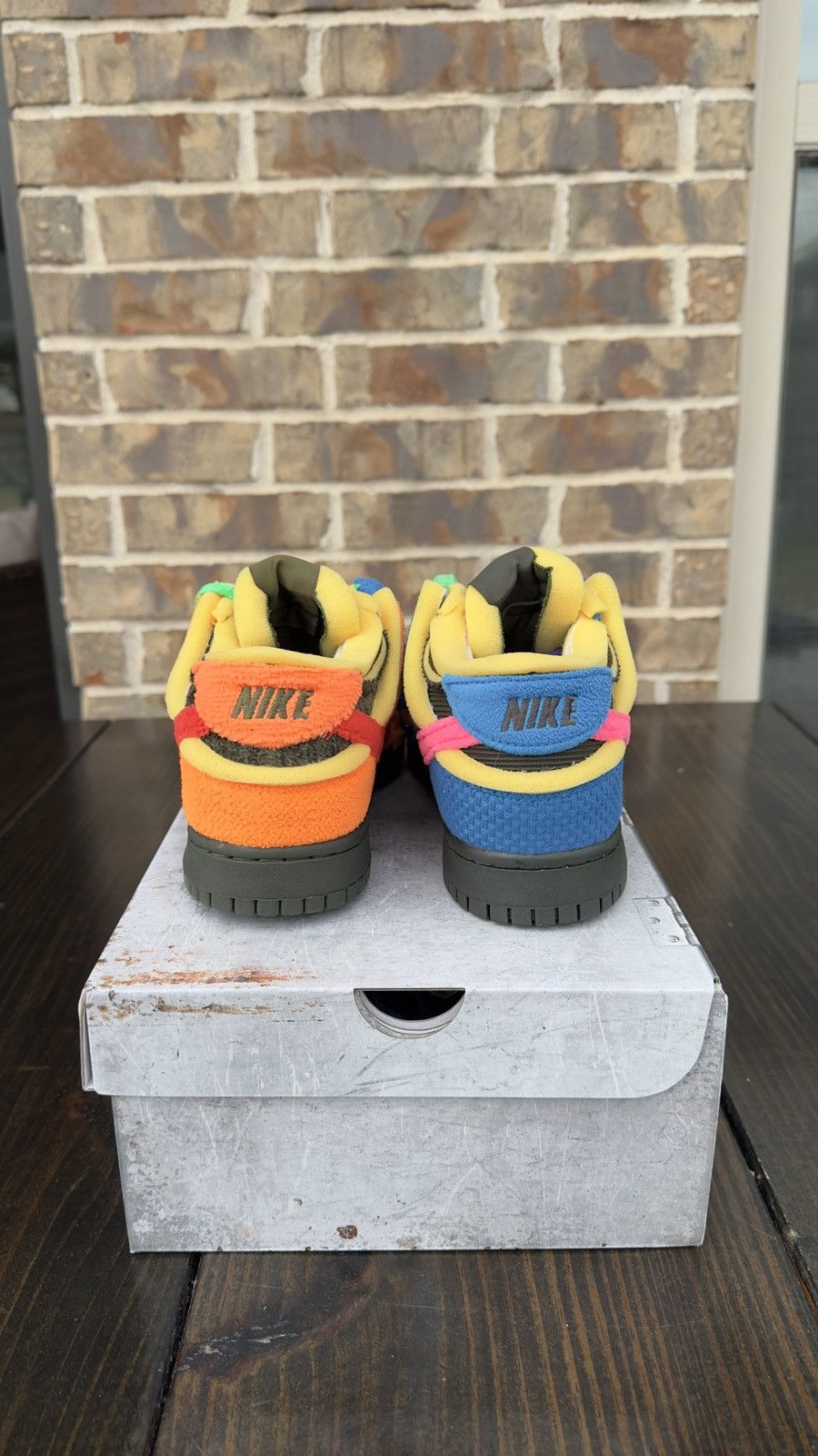 Cactus Plant Flea Market × Nike Nike x CPFM Cactus Plant Flea Market Swamp Sponge Dunk Size US 10 / EU 43 - 4 Thumbnail