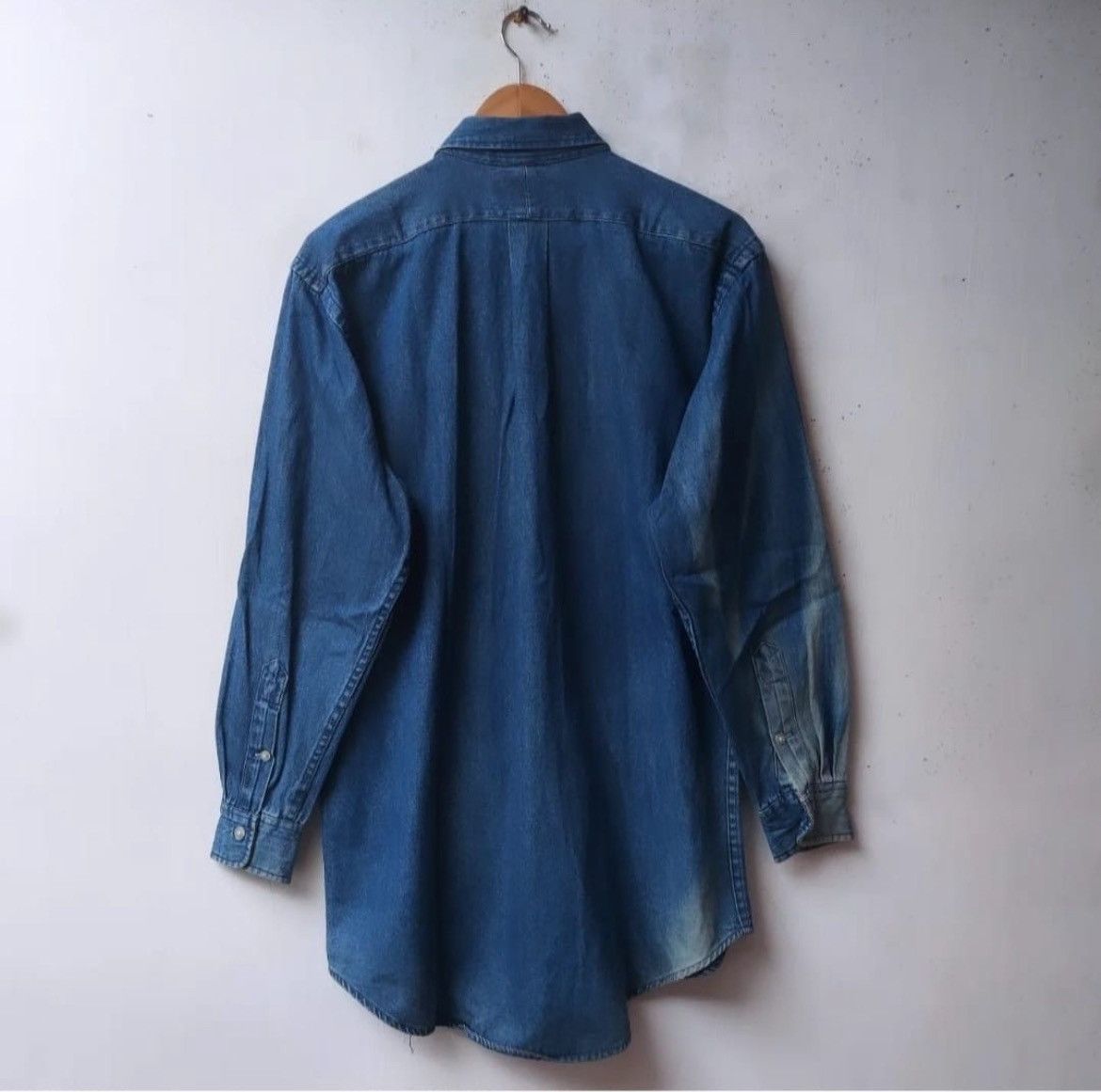 Polo Ralph Lauren × Ralph Lauren × Vintage Polo Ralph Lauren Denim Shirt Size US L / EU 52-54 / 3 - 4 Thumbnail