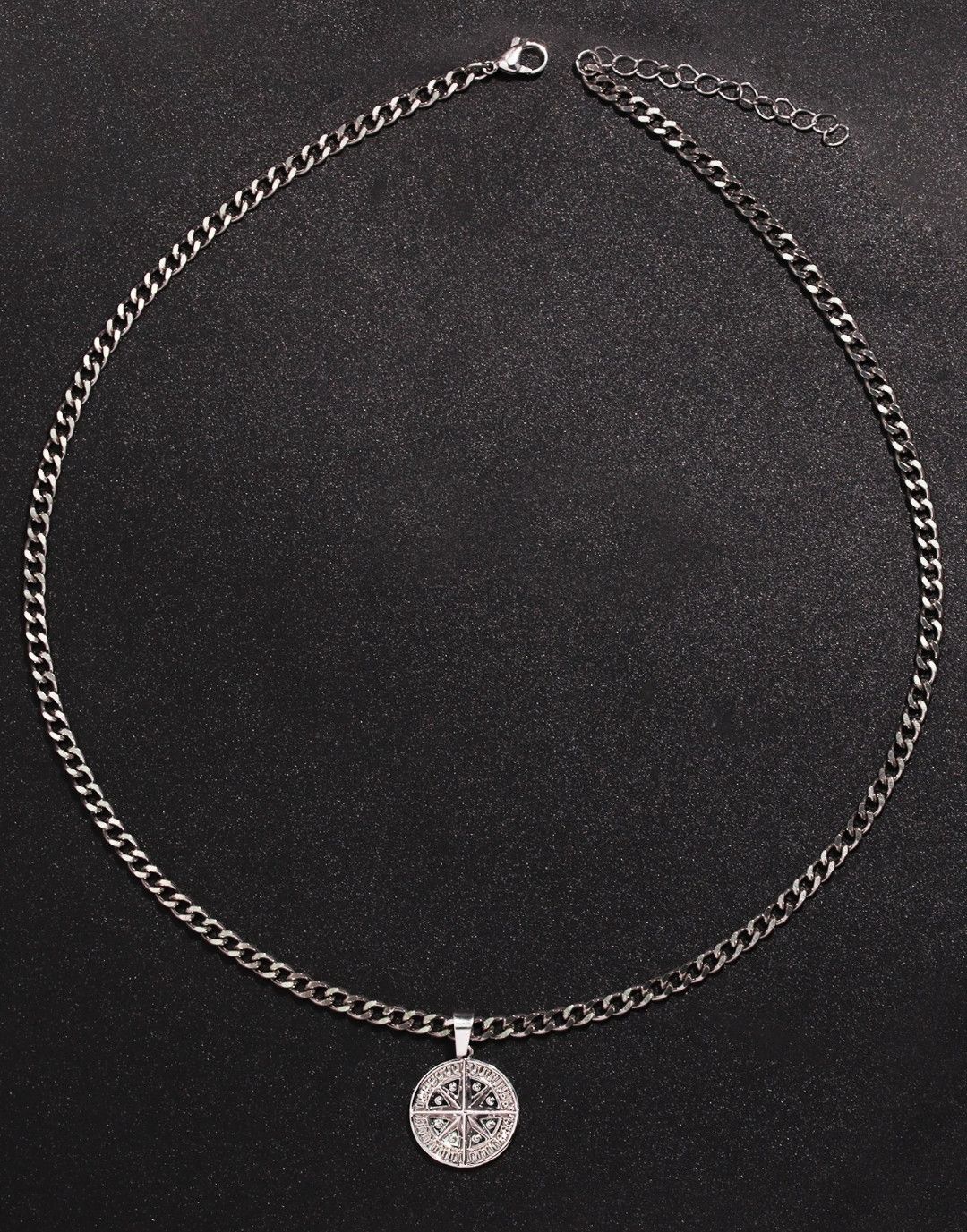 Jewelry × Vintage Compass pendant 50cm necklace vintage vibe Size ONE SIZE - 4 Thumbnail