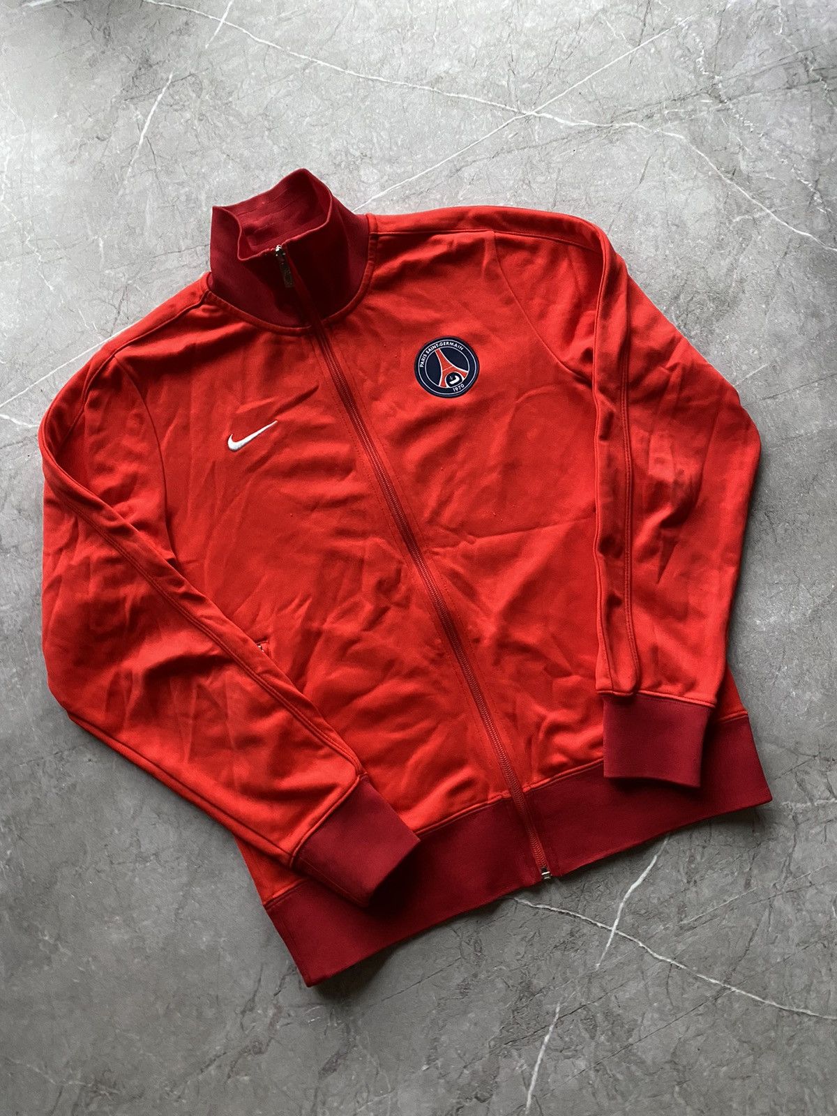 Nike 🇫🇷VTG Nike 2012 PSG Paris Saint Germain Soccer Track Jacket Size US M / EU 48-50 / 2 - 1 Thumbnail