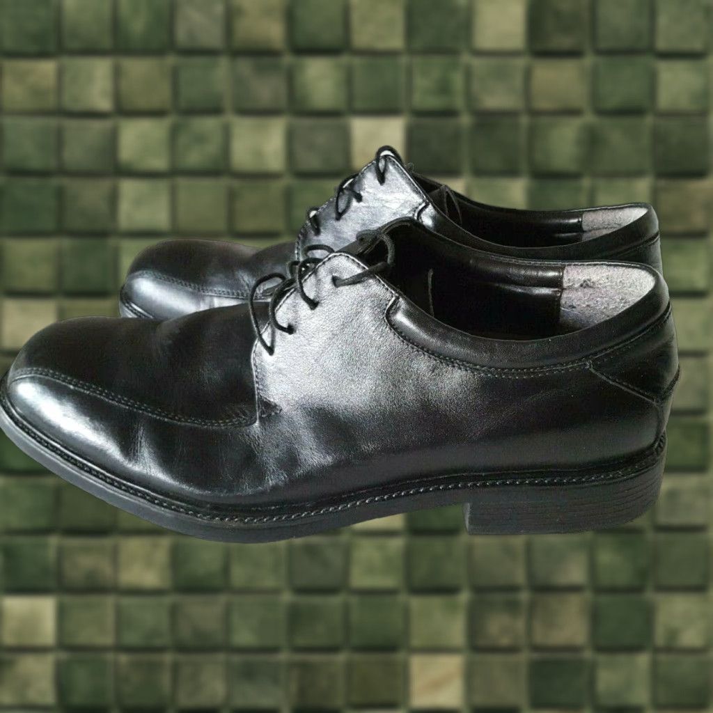 Nunn Bush Men's Oxford Dress Shoes Size 12M Black Leather Comfort Gel