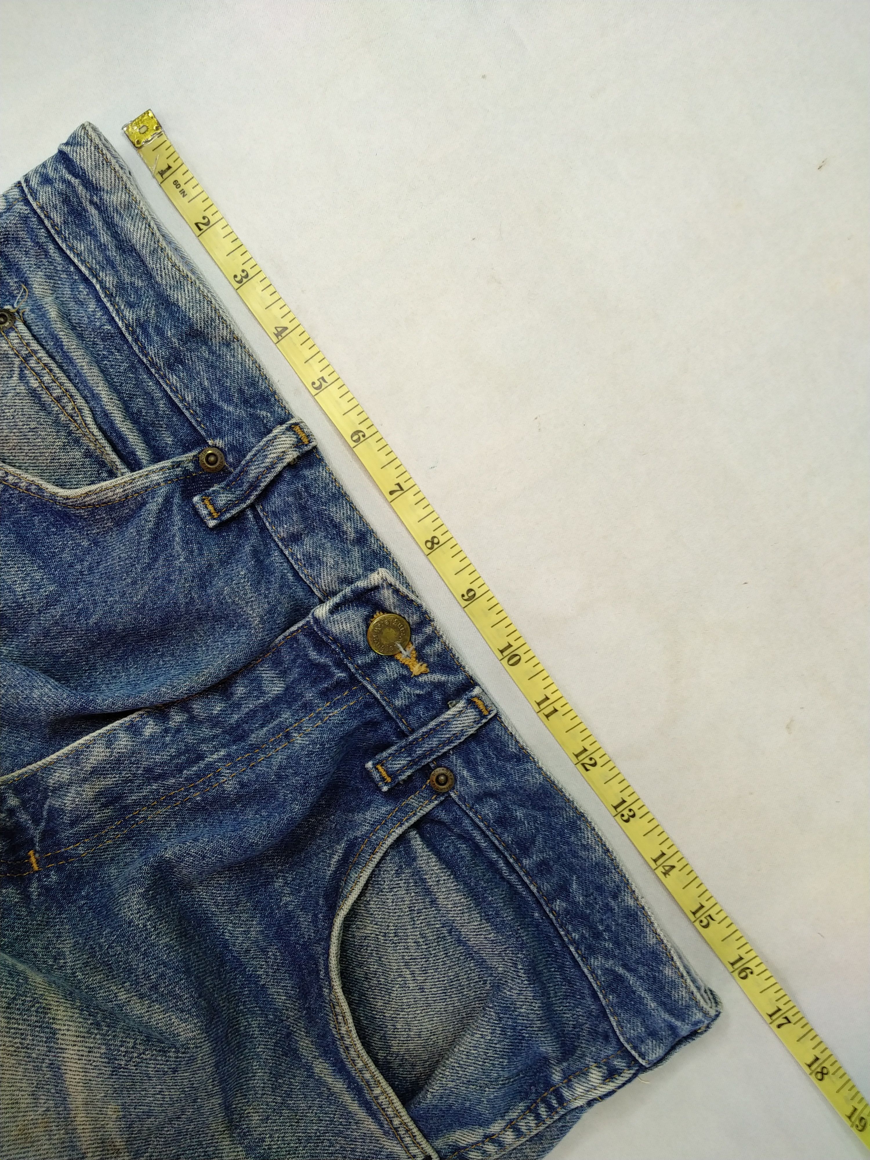 Wrangler Dirty Blue Wrangler Distressed Denim 32x30 -JN338 Size US 32 / EU 48 - 5 Thumbnail