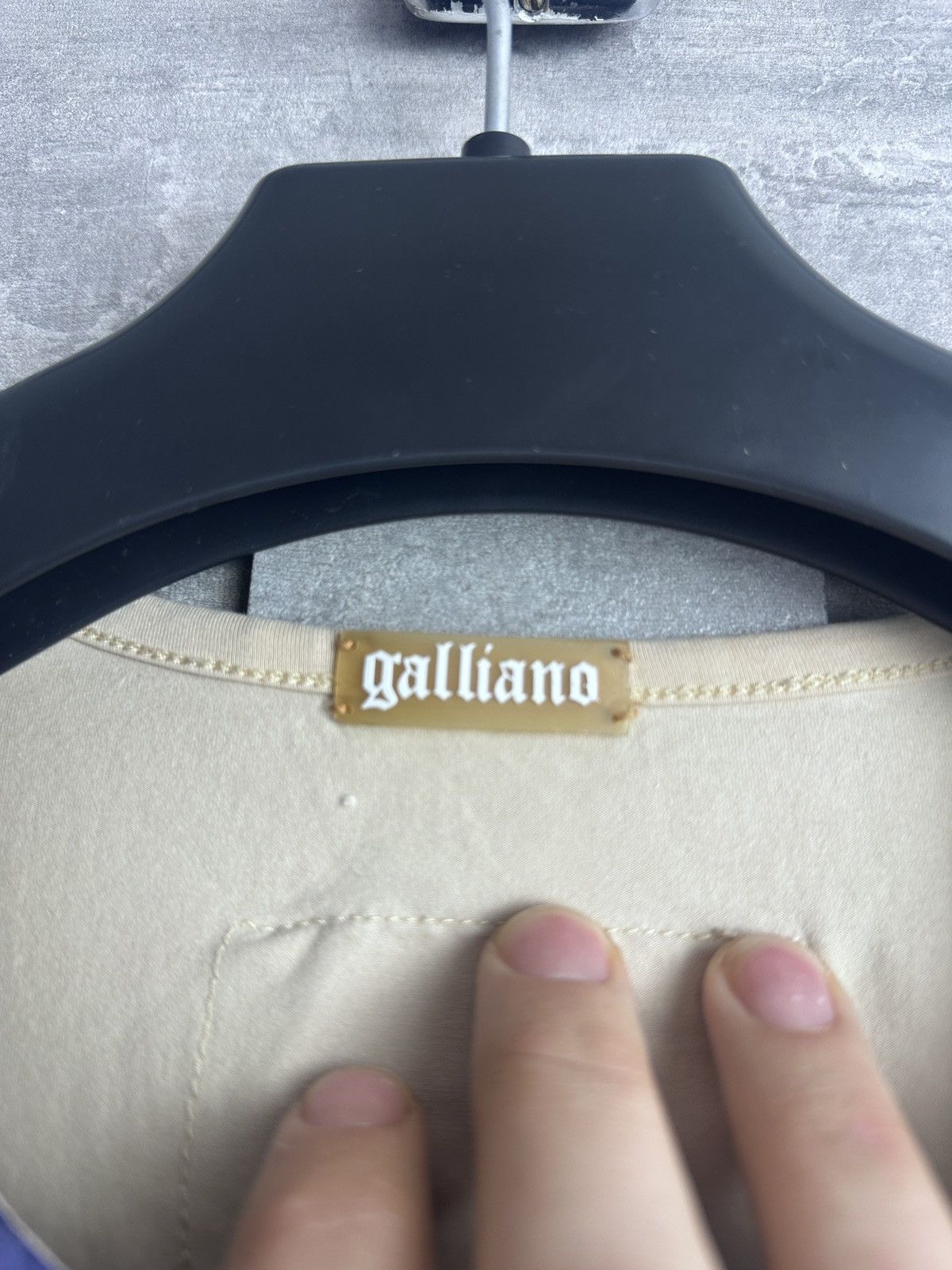 John Galliano Rare Galliano Skinny Fit T-shirt Fw2004 Fight Club Archive Size US L / EU 52-54 / 3 - 6 Thumbnail