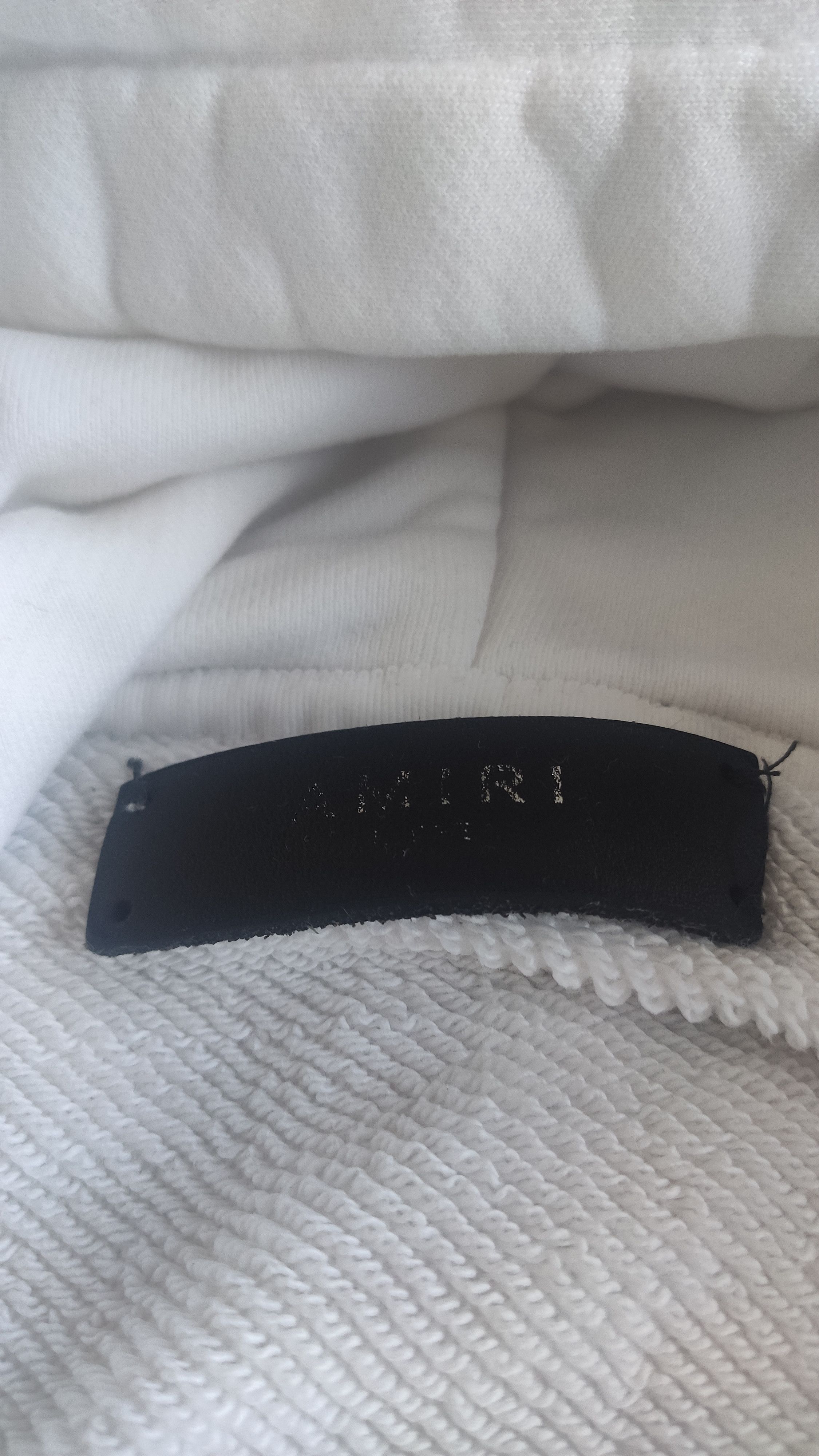 Amiri Amiri core logo withe hoodie L size Size US L / EU 52-54 / 3 - 1 Thumbnail