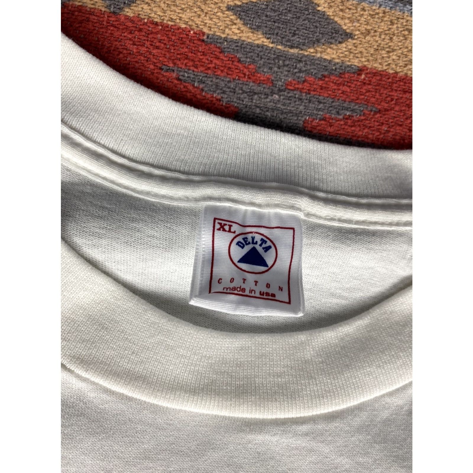 Anvil Lyon Design 1993 New York City Art T Shirt Tee NYC Anvil Single Stitch XL White Men Mens Art T Shirt Size US XL / EU 56 / 4 - 3 Thumbnail