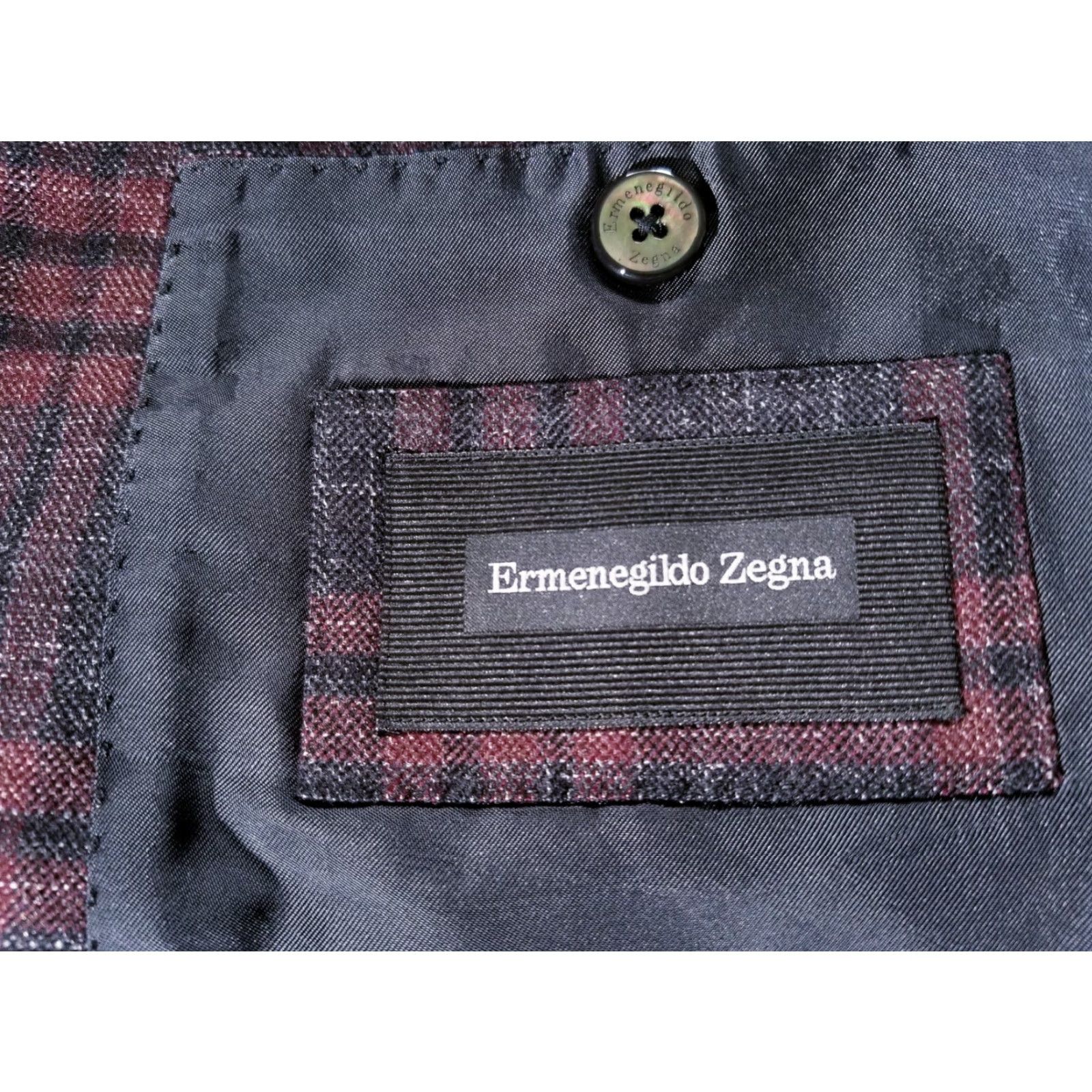 Ermenegildo Zegna Ermenegildo Zegna Sport Coat Jacket Red 54R 44R Men Size US S / EU 44-46 / 1 - 6 Thumbnail