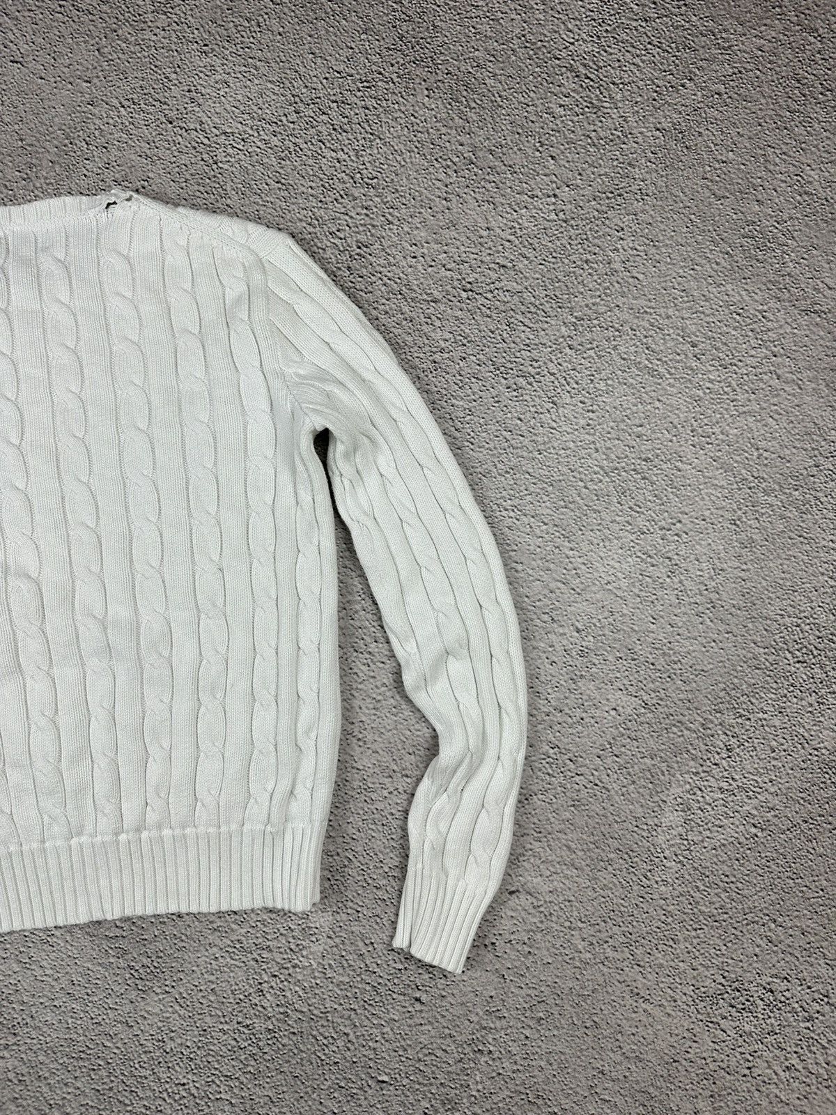 Polo Ralph Lauren Vintage Polo Ralph Lauren Knitwear V-Neck Stripes Sweater Size S / US 4 / IT 40 - 10 Thumbnail