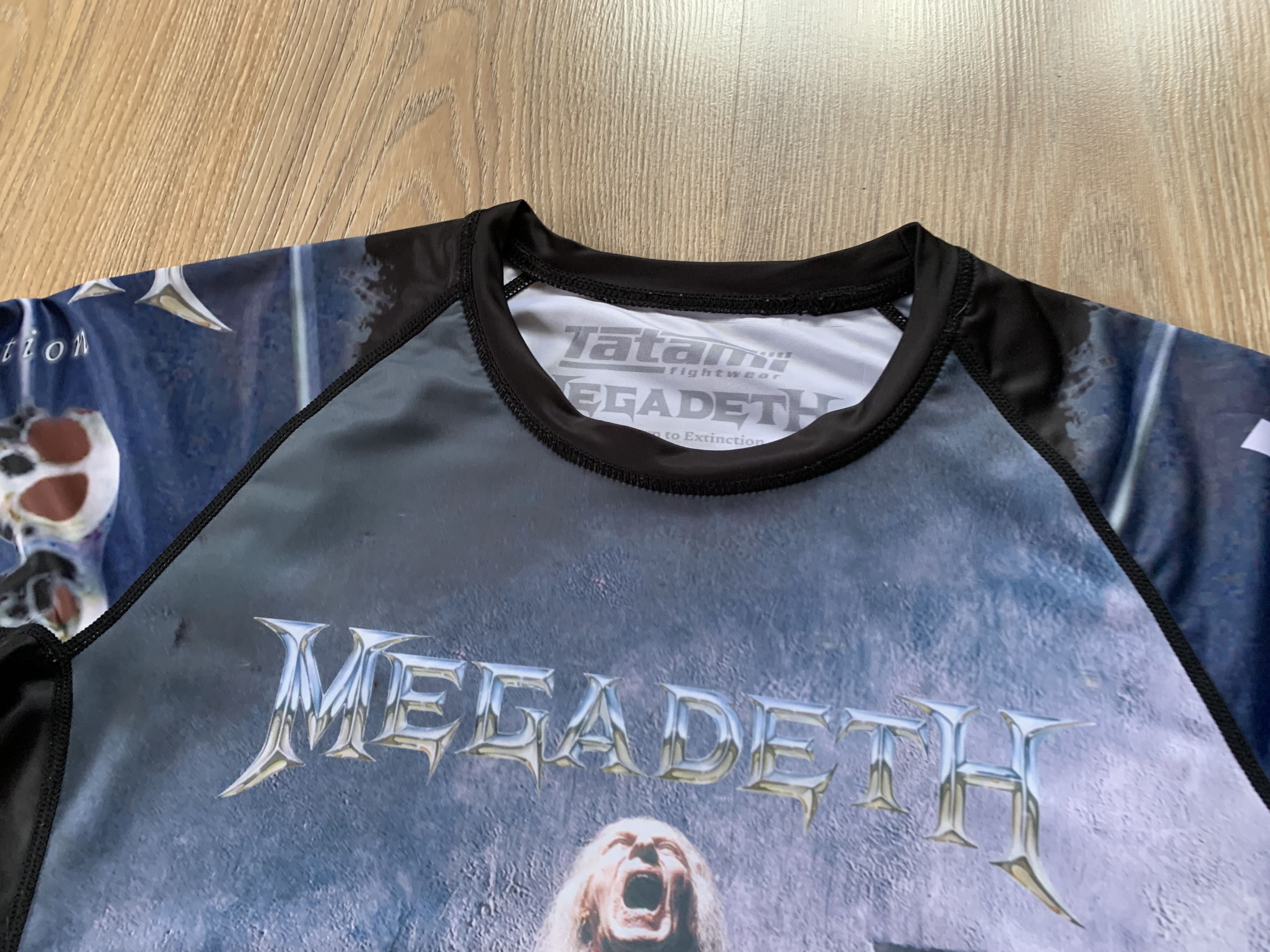 Flight Club Training Tatami x Megadeth Overprint Rash Guard Size US L / EU 52-54 / 3 - 4 Thumbnail