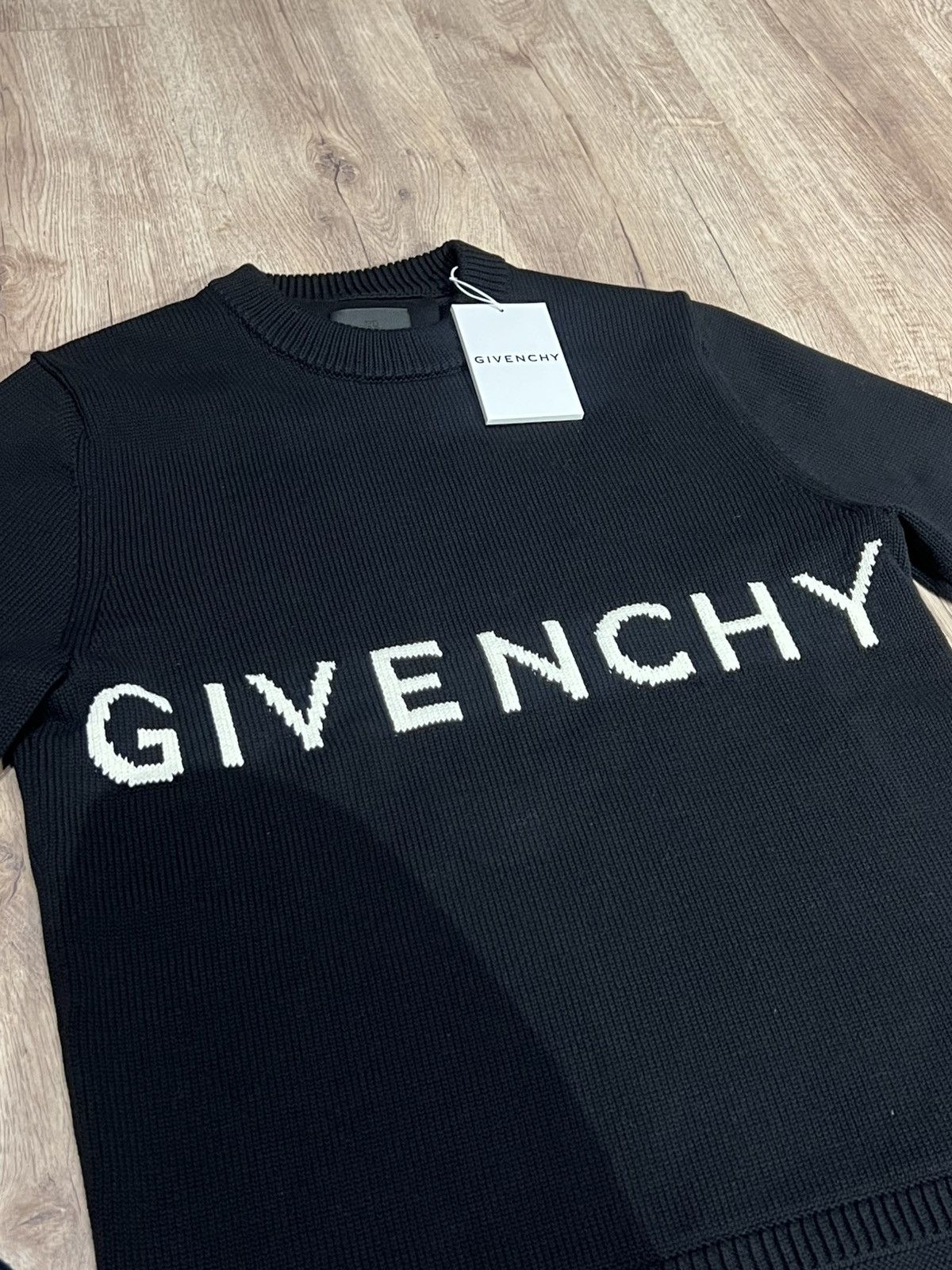Givenchy Givenchy Logo Knit Sweater Black (S) — 100% Cotton — BNWT Size US S / EU 44-46 / 1 - 2 Thumbnail