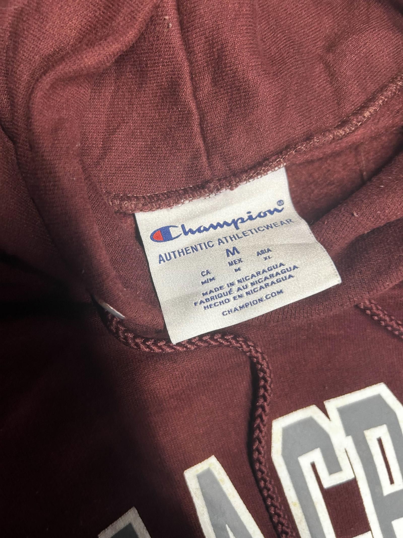 Champion Vintage Champion UW-La Crosse Hoodie Medium Maroon Size US M / EU 48-50 / 2 - 3 Thumbnail