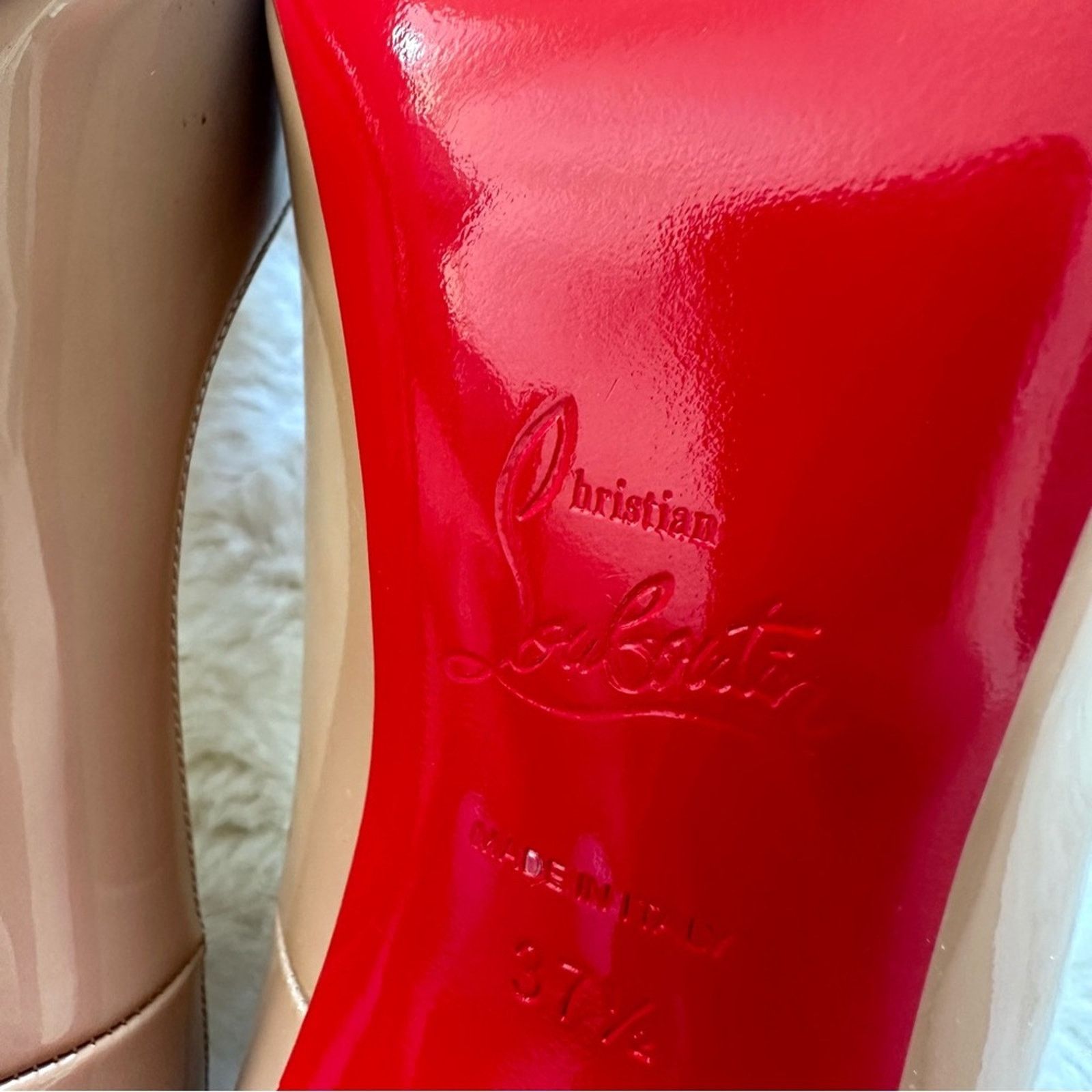 Christian Louboutin Christian Louboutin heels size 37.5 EU Authentic Retail 950$ Size US 7.5 / IT 37.5 - 8 Thumbnail