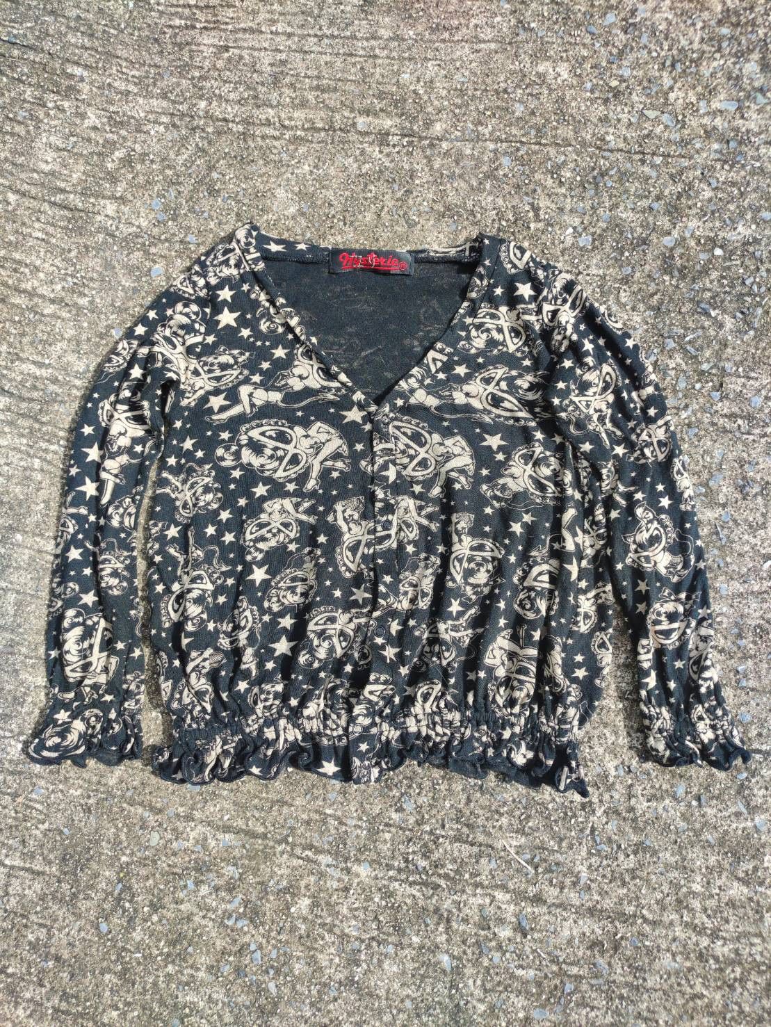 Hysteric Glamour Hysteric Glamour Mini Allprint Cardigan Size US XXS / EU 40 - 1 Thumbnail