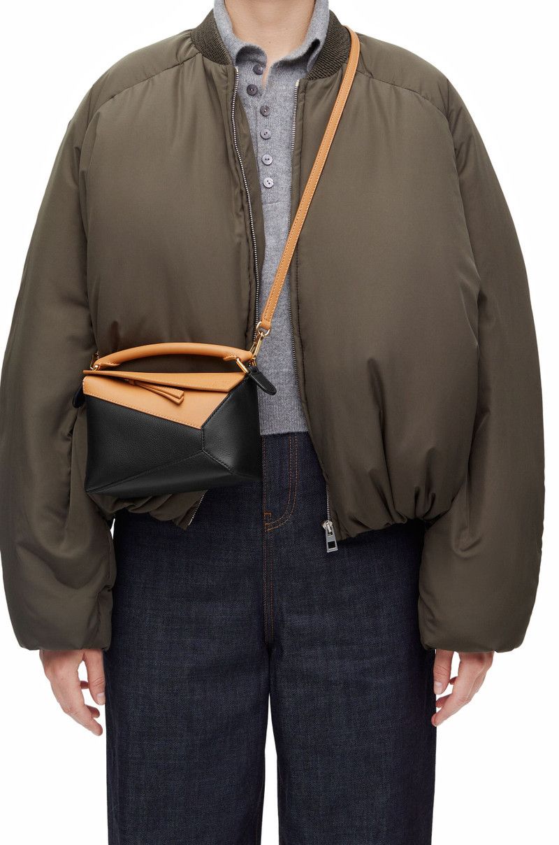 Loewe o1in1g0426 Size: OS / Mini Puzzle Bag in Brown/Black Size ONE SIZE - 3 Thumbnail