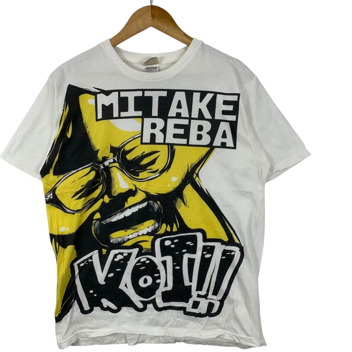 Band Tees OSHI KATO PIZZA RADIO Nico Music King Tee Shirt Top Japan Size US XL / EU 56 / 4 - 5 Thumbnail