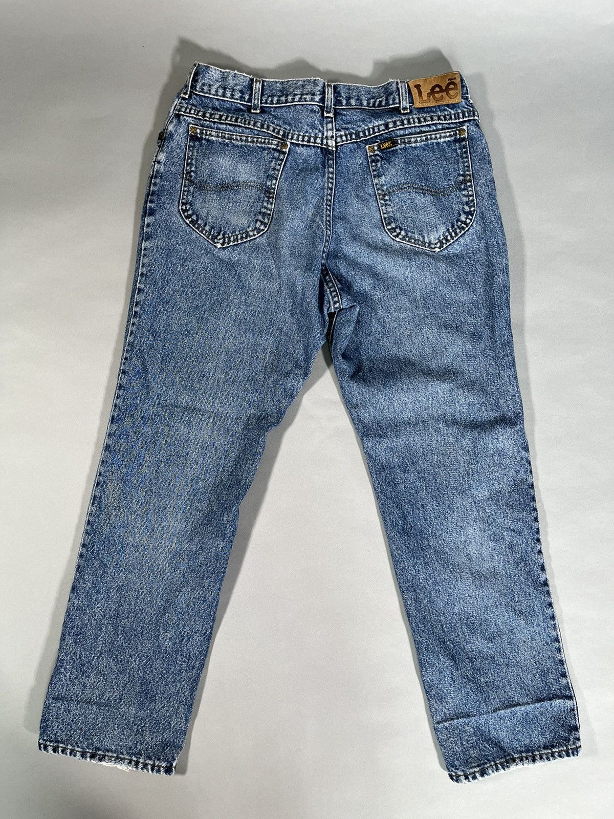 Lee Lee Vintage Baggy Washed Denim Size US 30 / EU 46 - 4 Thumbnail
