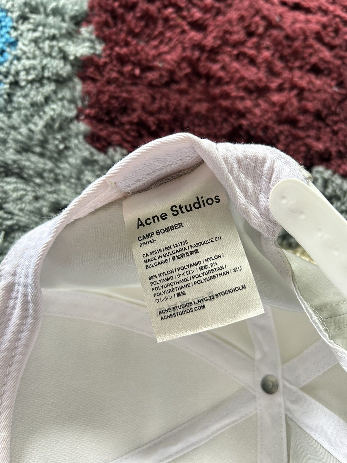 Acne Studios Camp Bomber Cap Size ONE SIZE - 6 Thumbnail