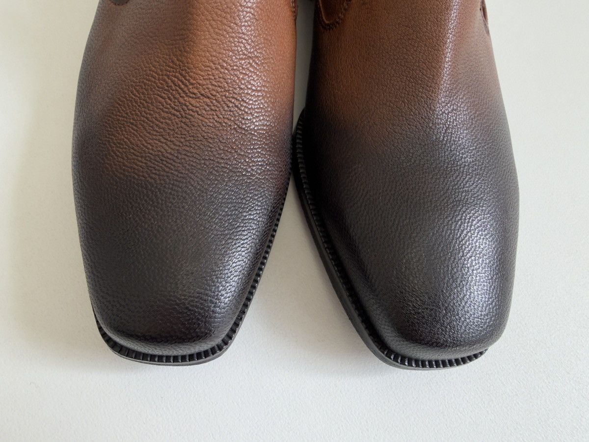 Dries Van Noten Brown ‘Burnished Toes’ Leather Loafers Size US 11 / EU 44 - 15 Thumbnail
