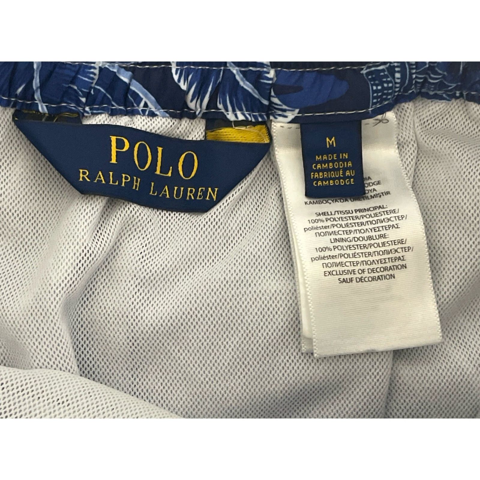 Polo Ralph Lauren Polo Ralph Lauren Kailua Tropical Print Board Shorts Men’s Size Medium Blue Size US M / EU 48-50 / 2 - 3 Thumbnail