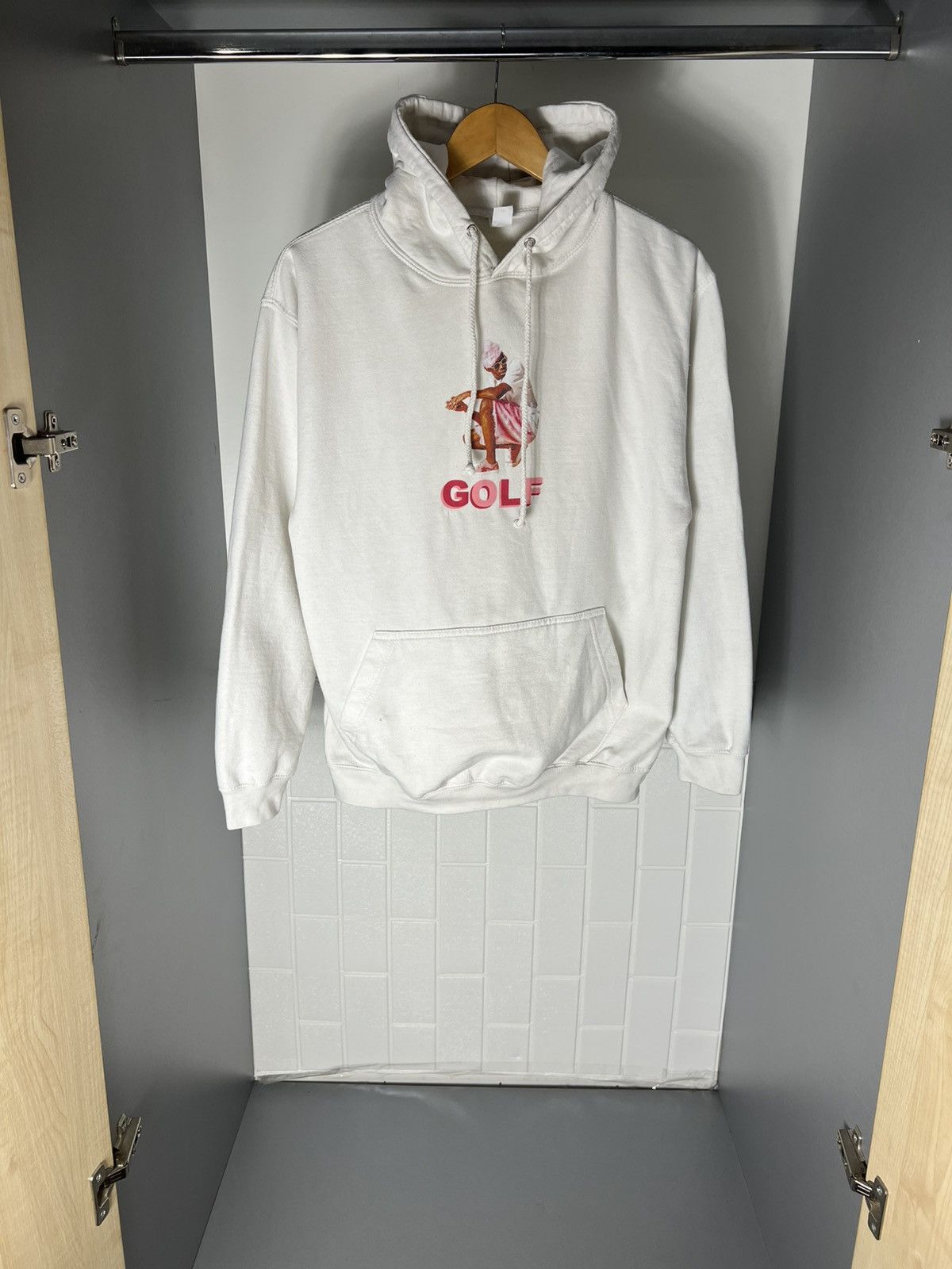 Vintage TYLER THE CREATOR GOLF WANG HOODIE DESIGNER SK8 CASUAL Y2K Size US M / EU 48-50 / 2 - 8 Thumbnail