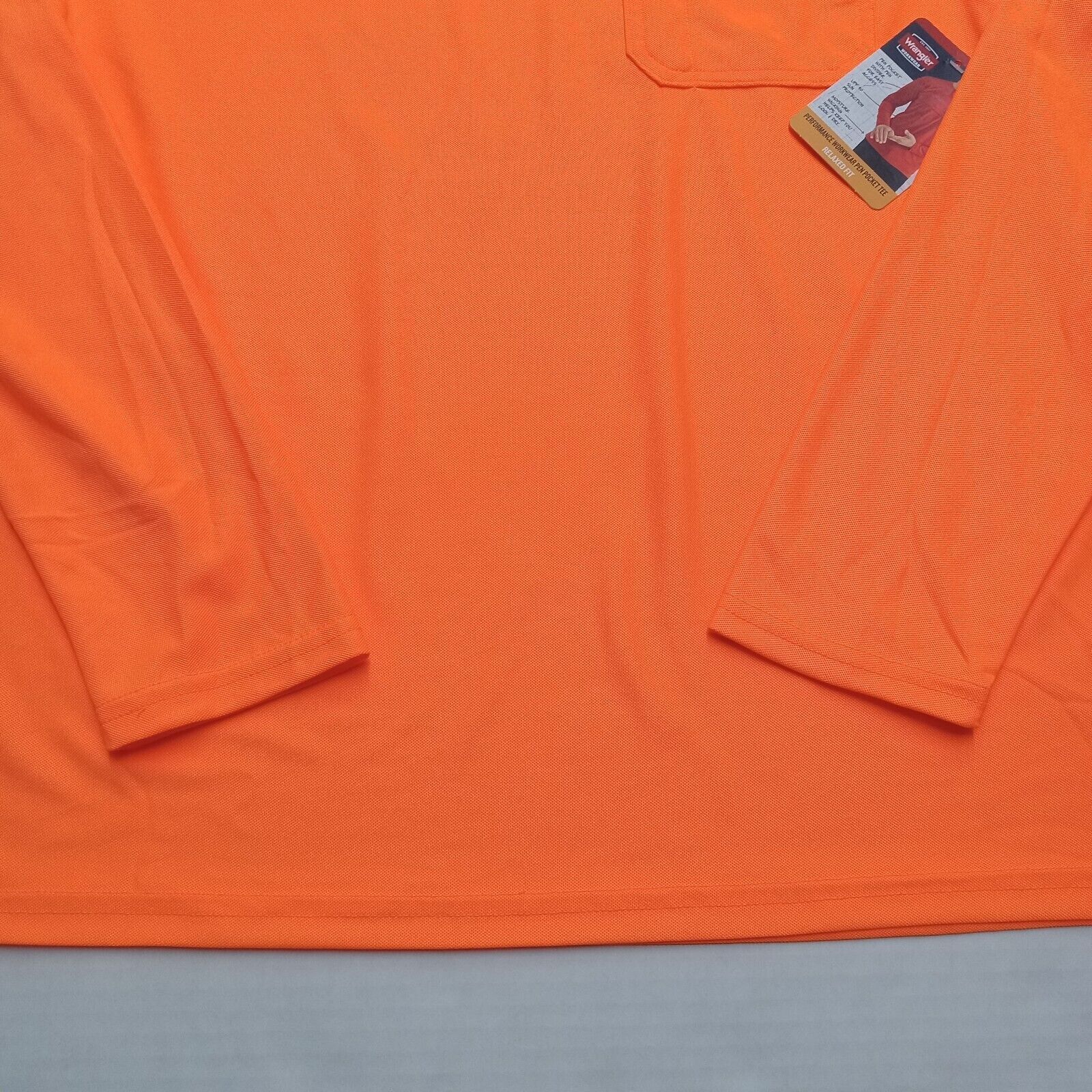Wrangler Wrangler Performance Shirt Men's L (42-44) Orange Relaxed Size US L / EU 52-54 / 3 - 2 Thumbnail