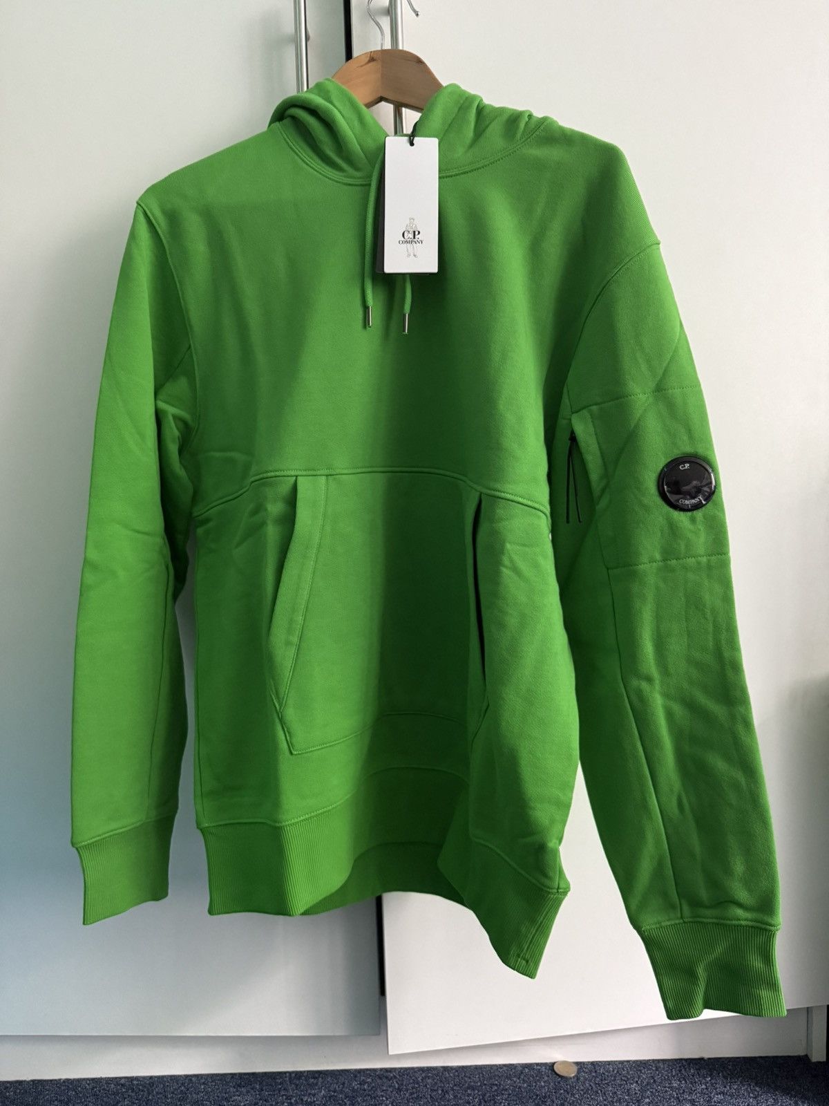 C.P. Company CP Company Green Lens Hoodie – Size M,L – New w/ Tags Size US L / EU 52-54 / 3 - 1 Thumbnail