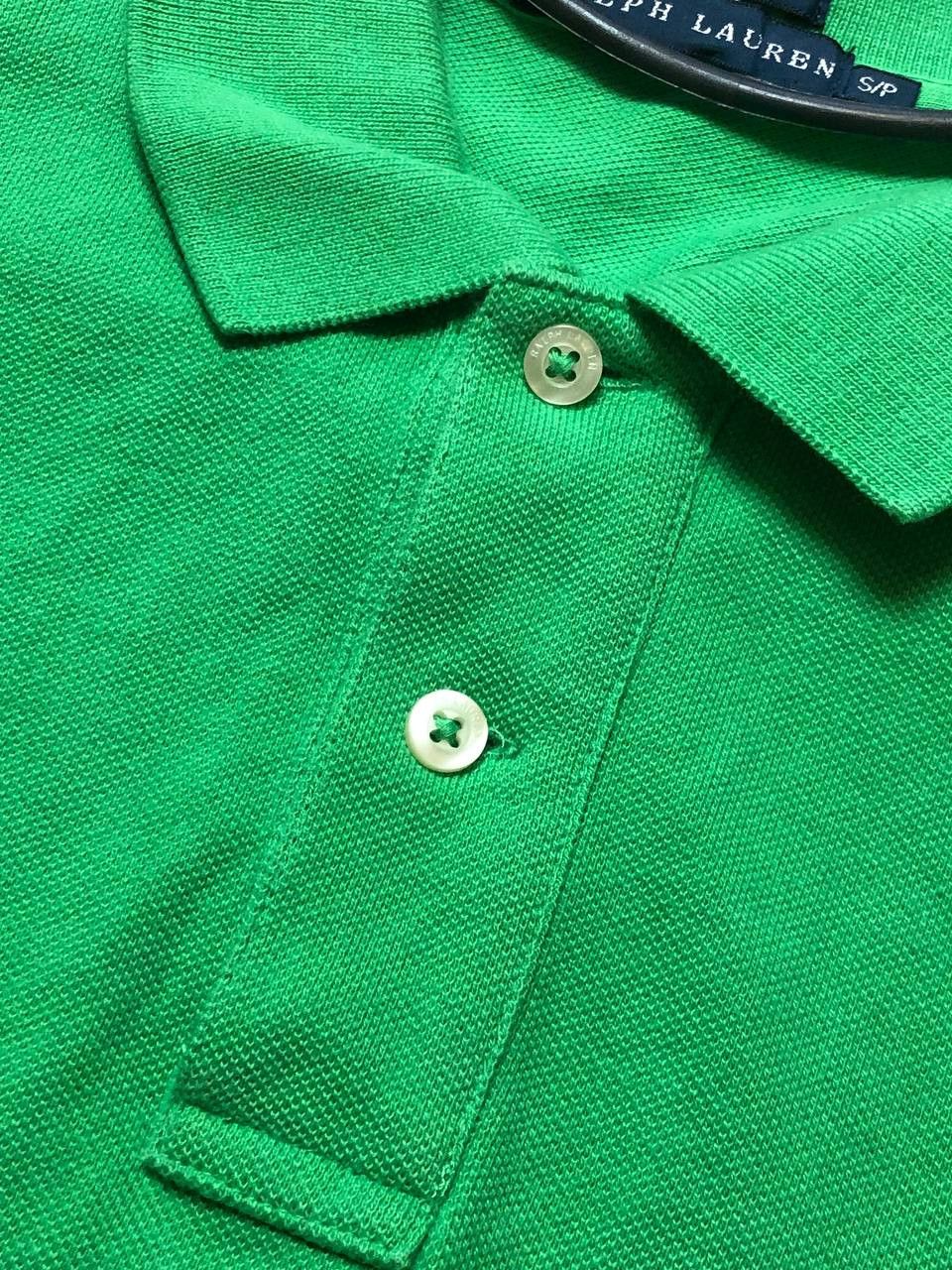 Ralph Lauren Vintage Ralph Lauren Classic Skinny Green Polo Size S Size S / US 4 / IT 40 - 5 Thumbnail