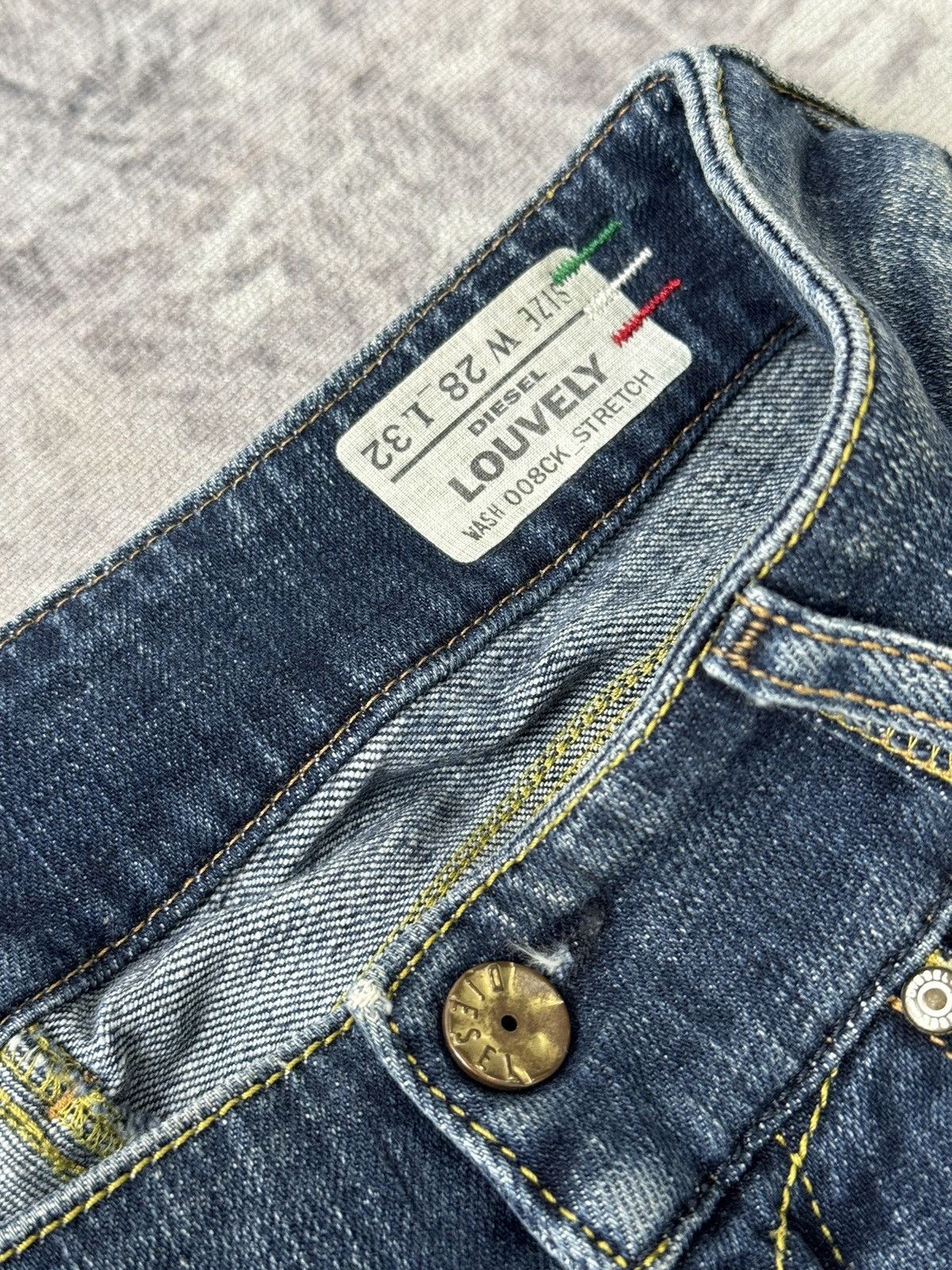 Diesel Vintage Diesel Super Flared Denim / Tornado Goa Mart Size US 31 - 6 Thumbnail