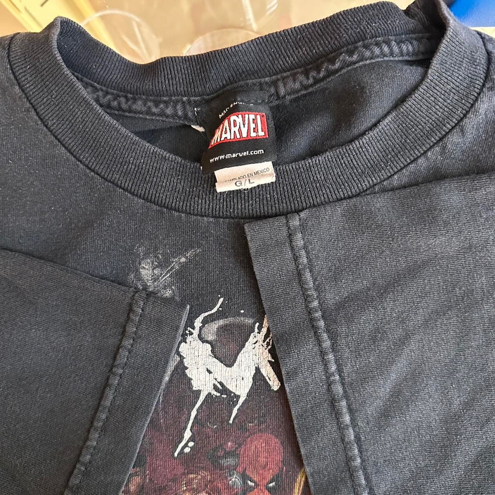 Marvel Comics × Vintage Vintage Marvel Mad Engine Shirt Size US L / EU 52-54 / 3 - 5 Thumbnail