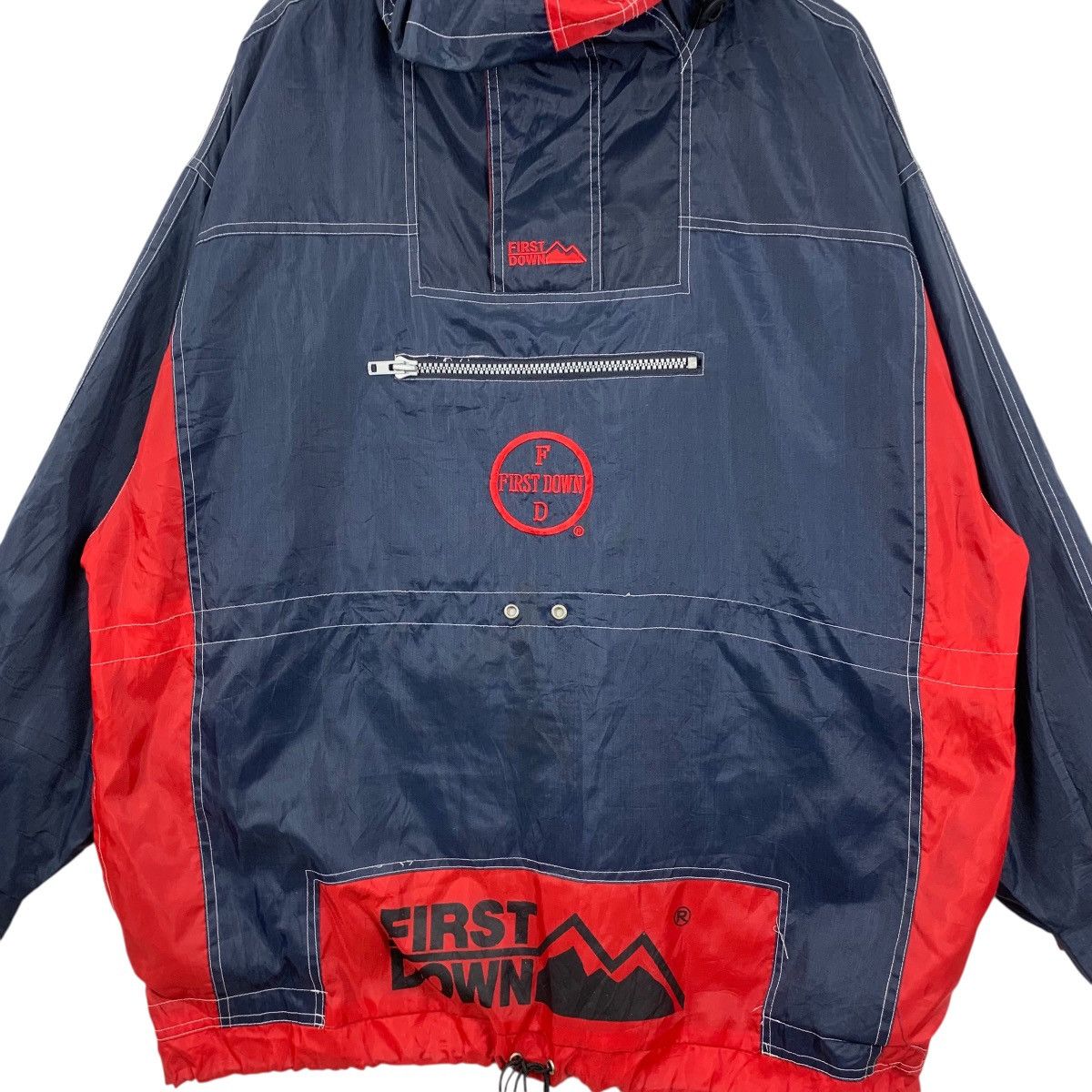 Vintage Vintage FIRST DOWN USA Anorak Outdoor Technical Jacket Size US L / EU 52-54 / 3 - 6 Thumbnail