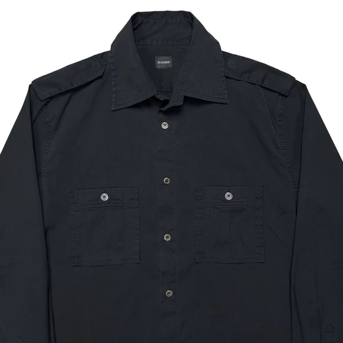 Jil Sander Jil Sander Military Cargo Work Shirt Size US M / EU 48-50 / 2 - 3 Thumbnail