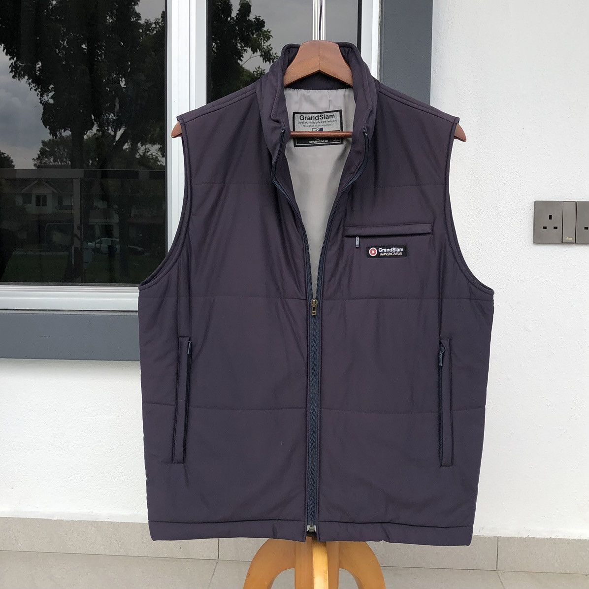 Grand Slam Vintage Grandslam Munsingwear Light Puffer Vest Jacket Size US M / EU 48-50 / 2 - 9 Thumbnail