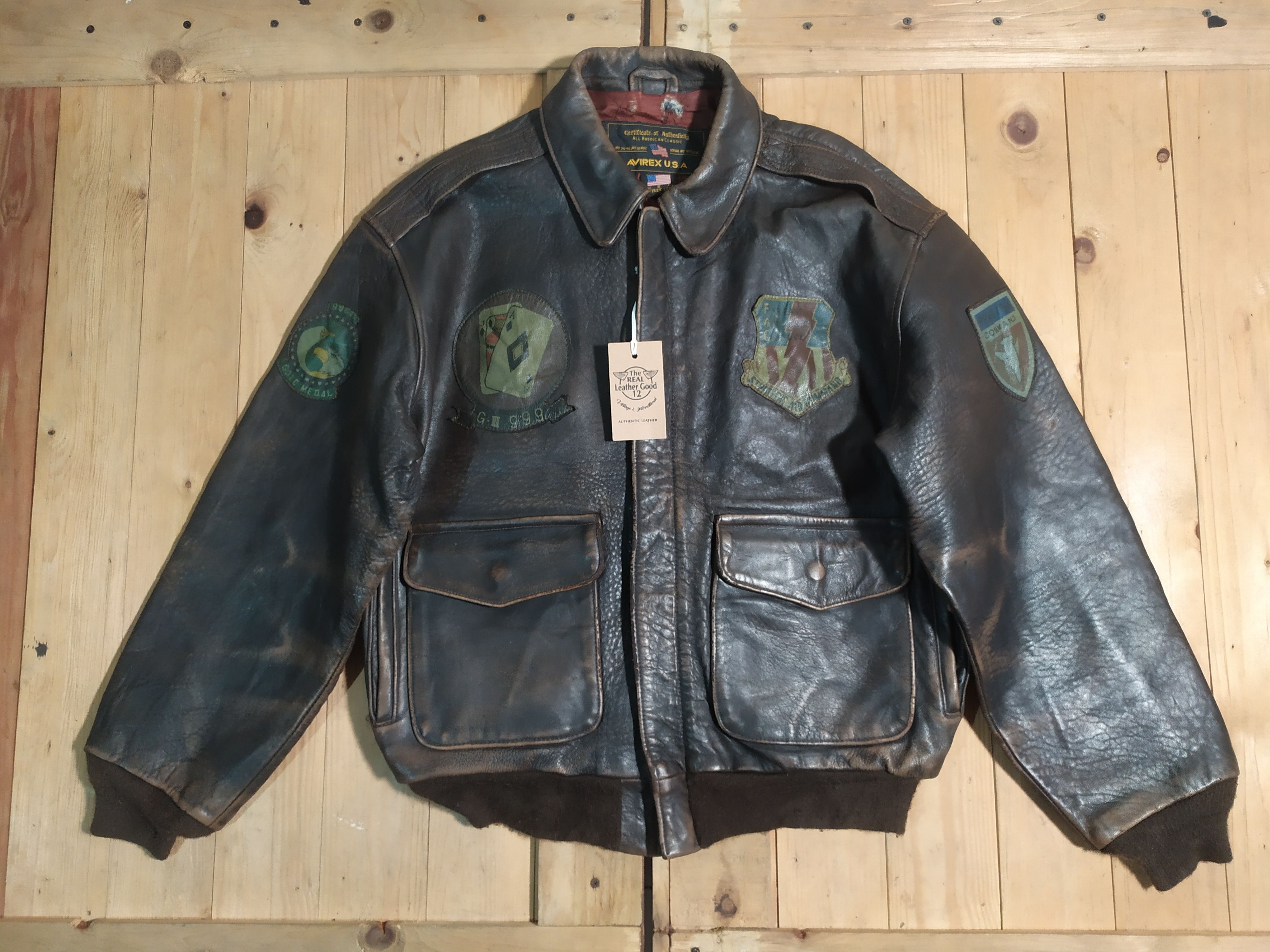 Avirex AVIREX CHOCTAW INDIAN VARSITY FOOTBALL JACKET | Grailed