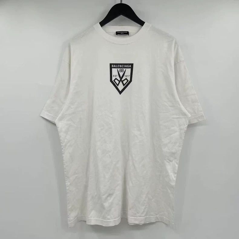 Balenciaga Balenciaga Scissors Letter Short Sleeve Size US XS / EU 42 / 0 - 1 Thumbnail
